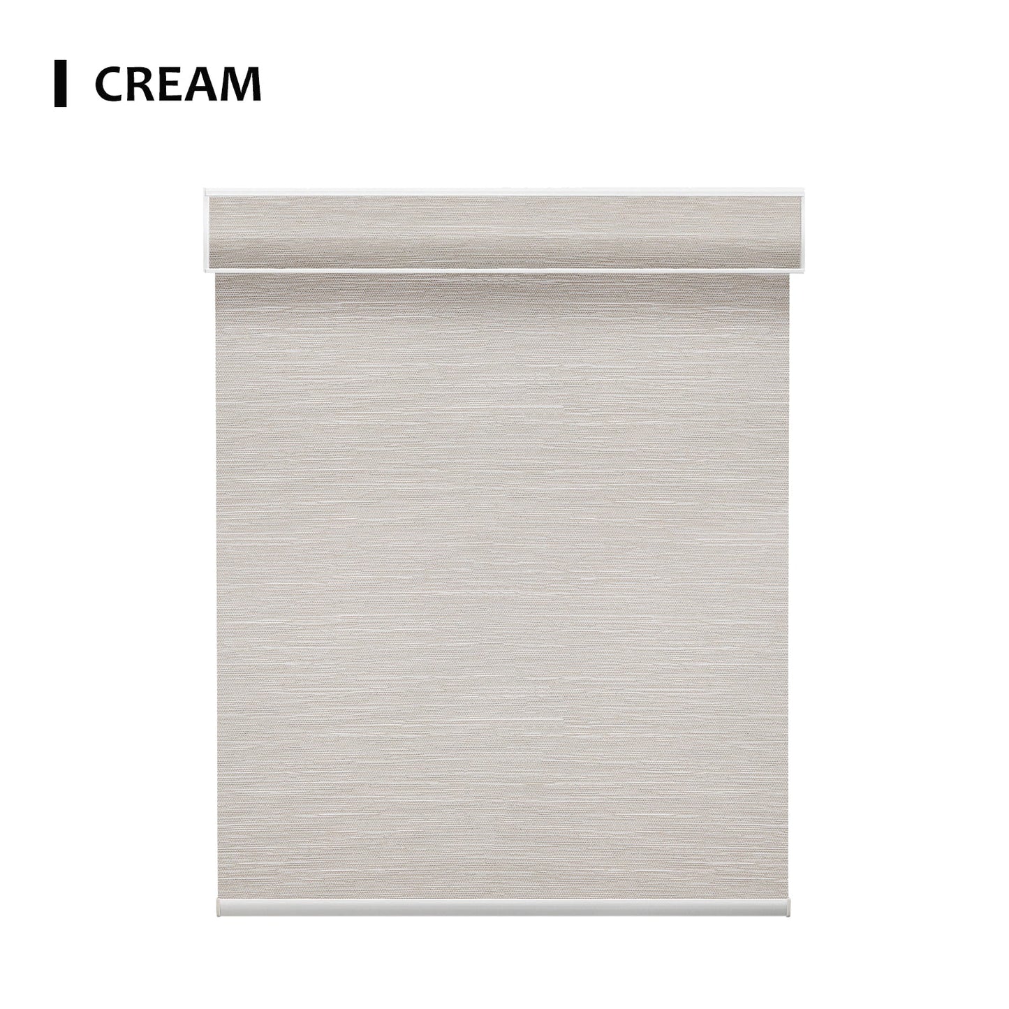 Hardwired Motorized Roller Shades 100% Blackout Safari