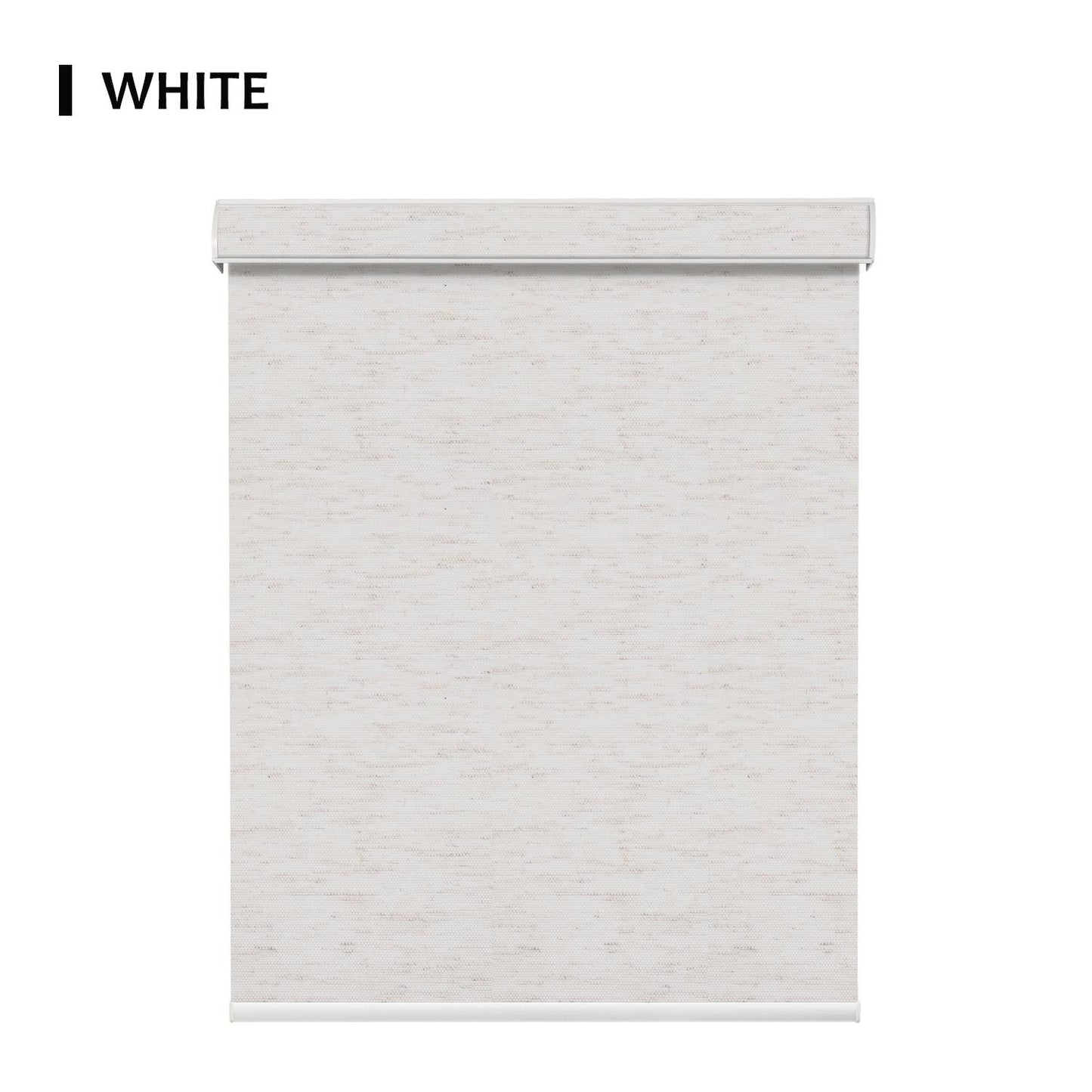 Motorized Light Filtering Roller Shades 70% Blackout Linen