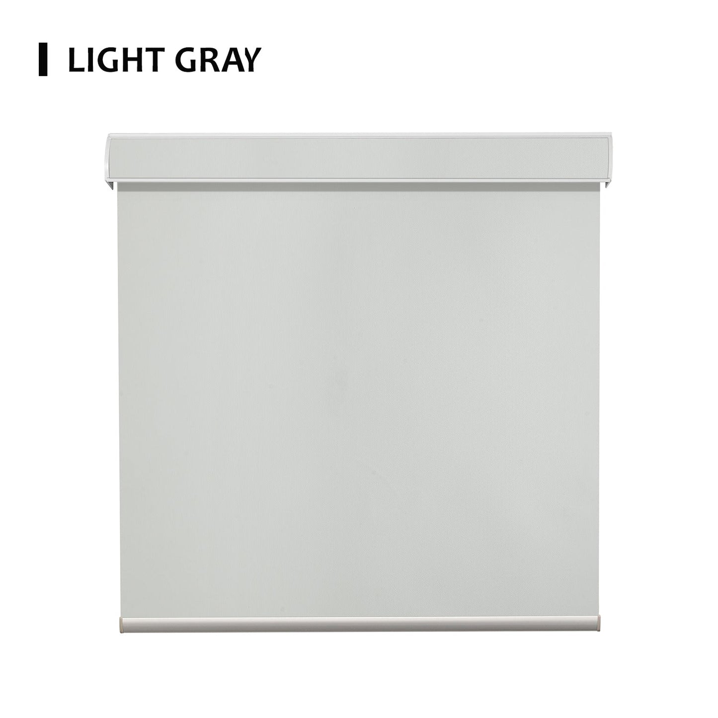 Hardwired Motorized Roller Shades 100% Blackout Vinyl