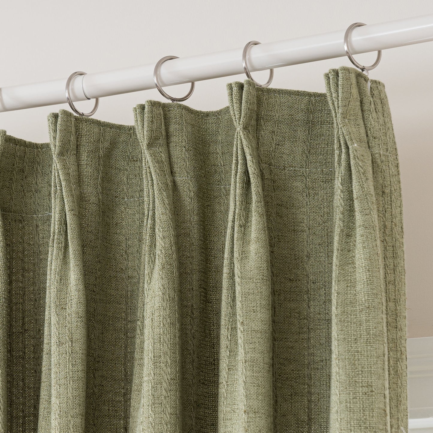 Lun Subtle Texture Linen Custom Curtain