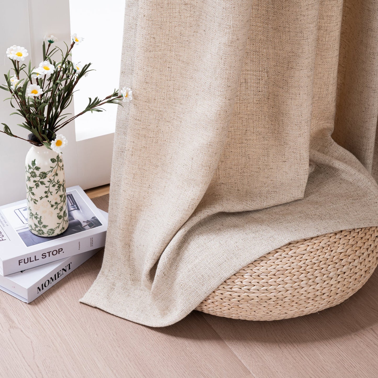 Lun Faux LInen Heavyweight curtains