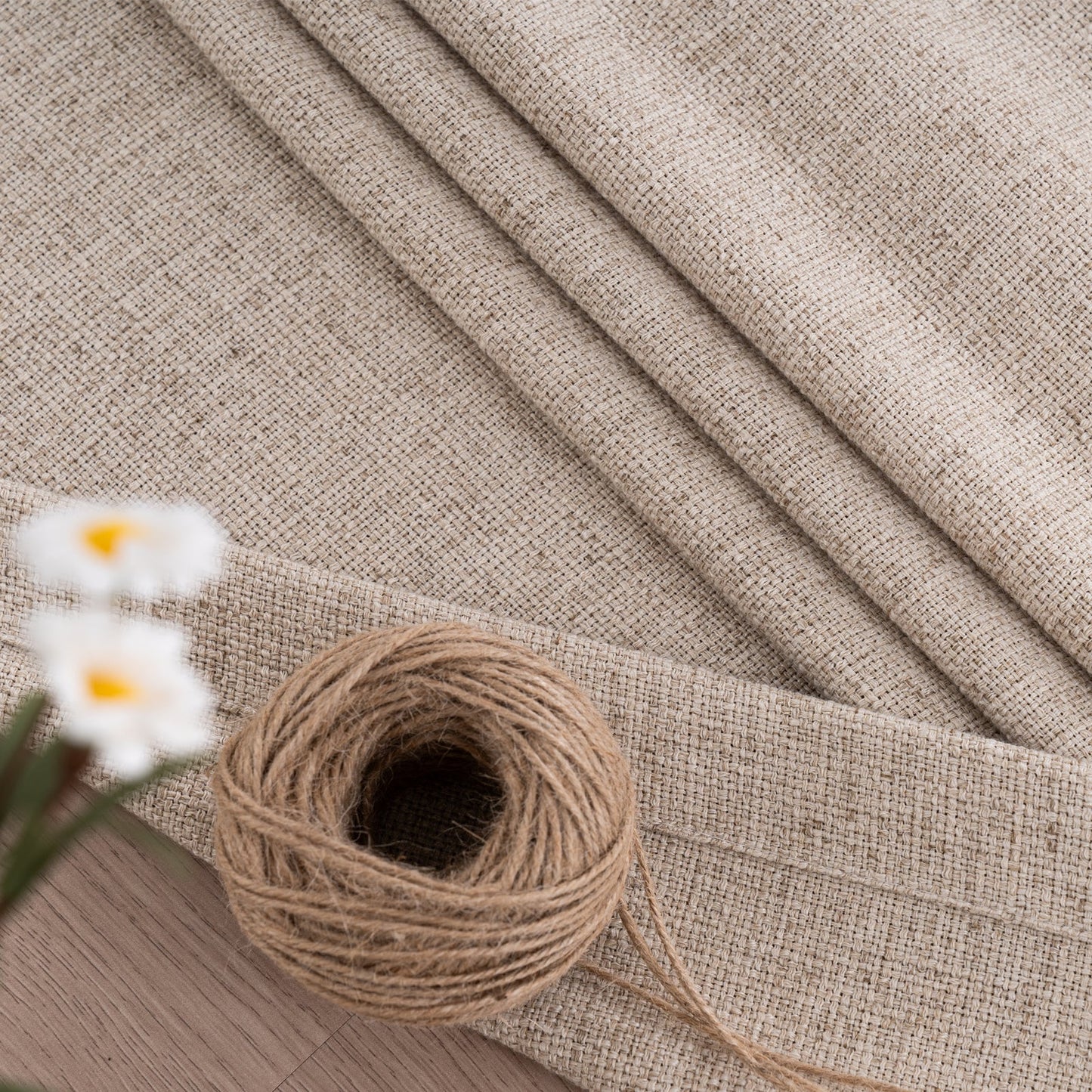 Lun Faux LInen Heavyweight curtains