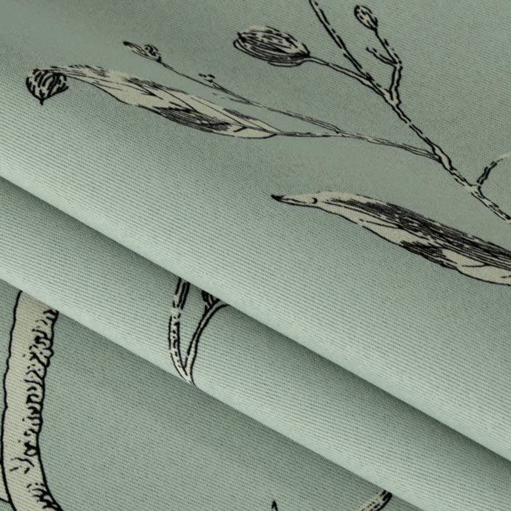 Smarcute Blockout Birds Rustic Grommet Curtain - 2X 132x243cm