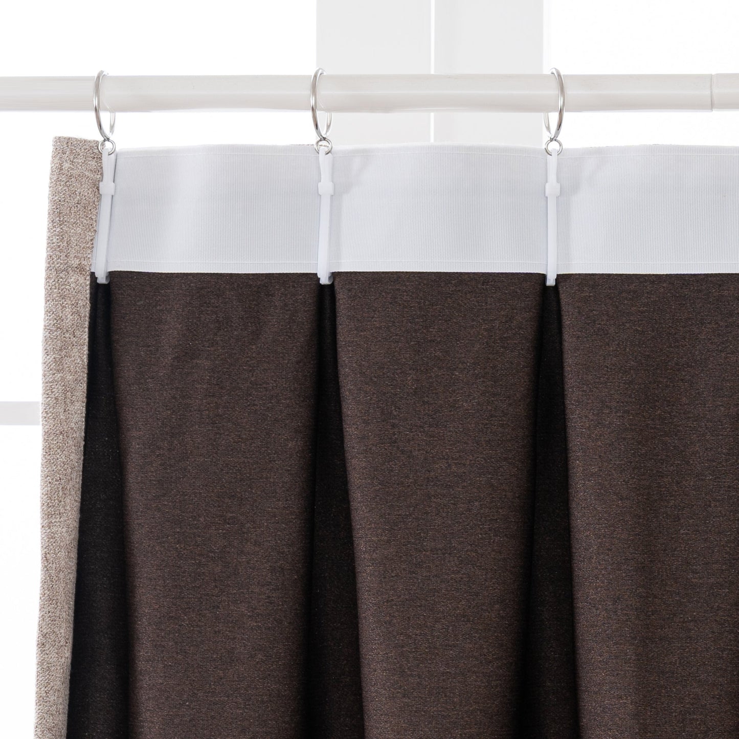 Sarella Premium Velvet Curtain Pleated