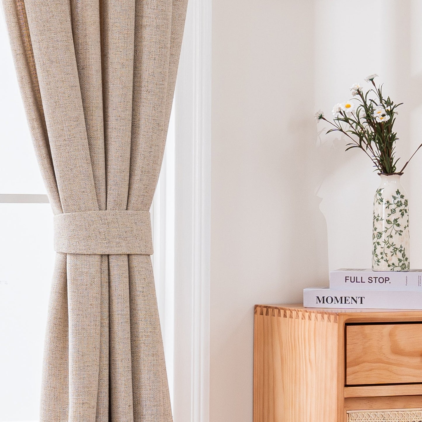 Lun Faux LInen Heavyweight curtains