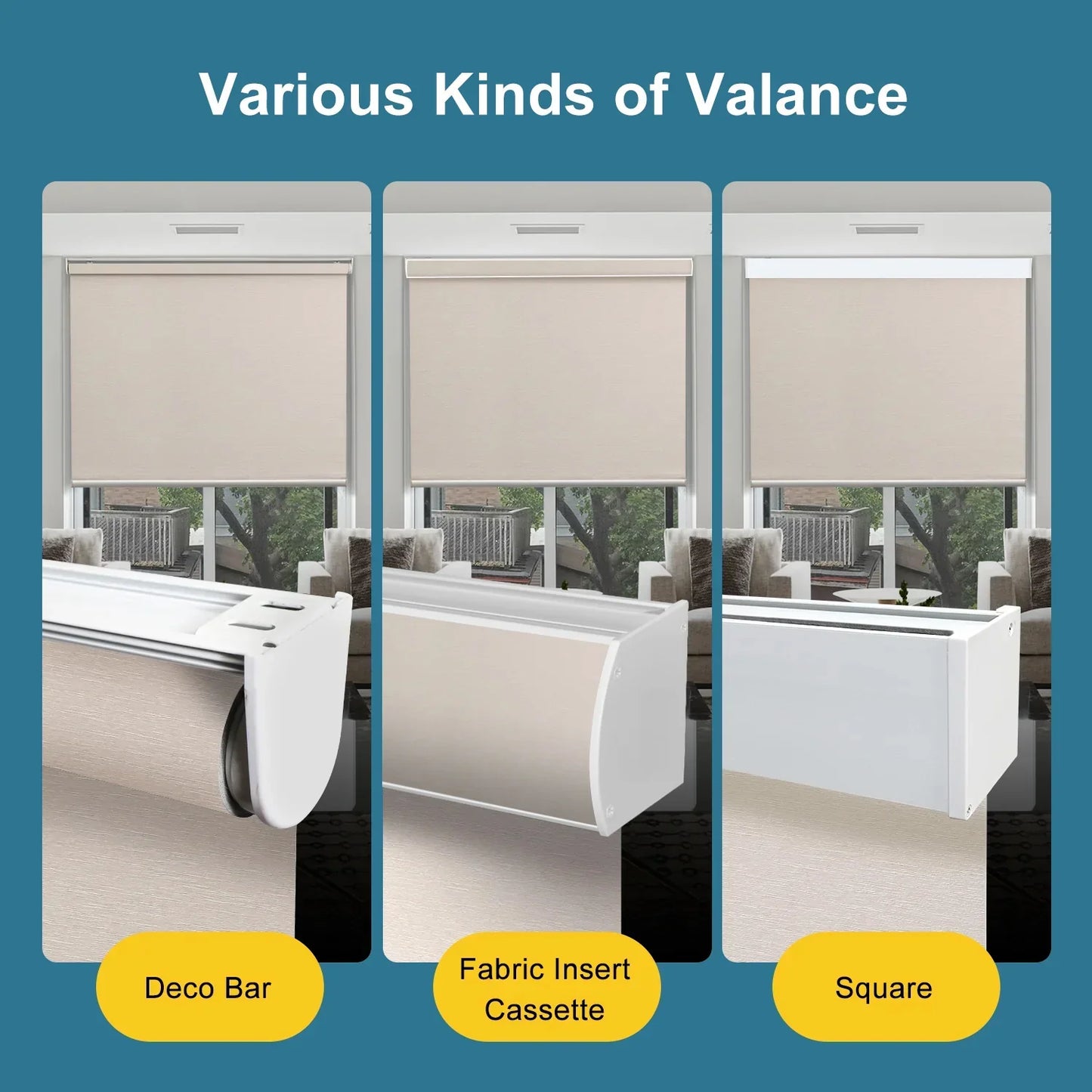 Motorized Light Filtering Roller Shades 70% Blackout Essential