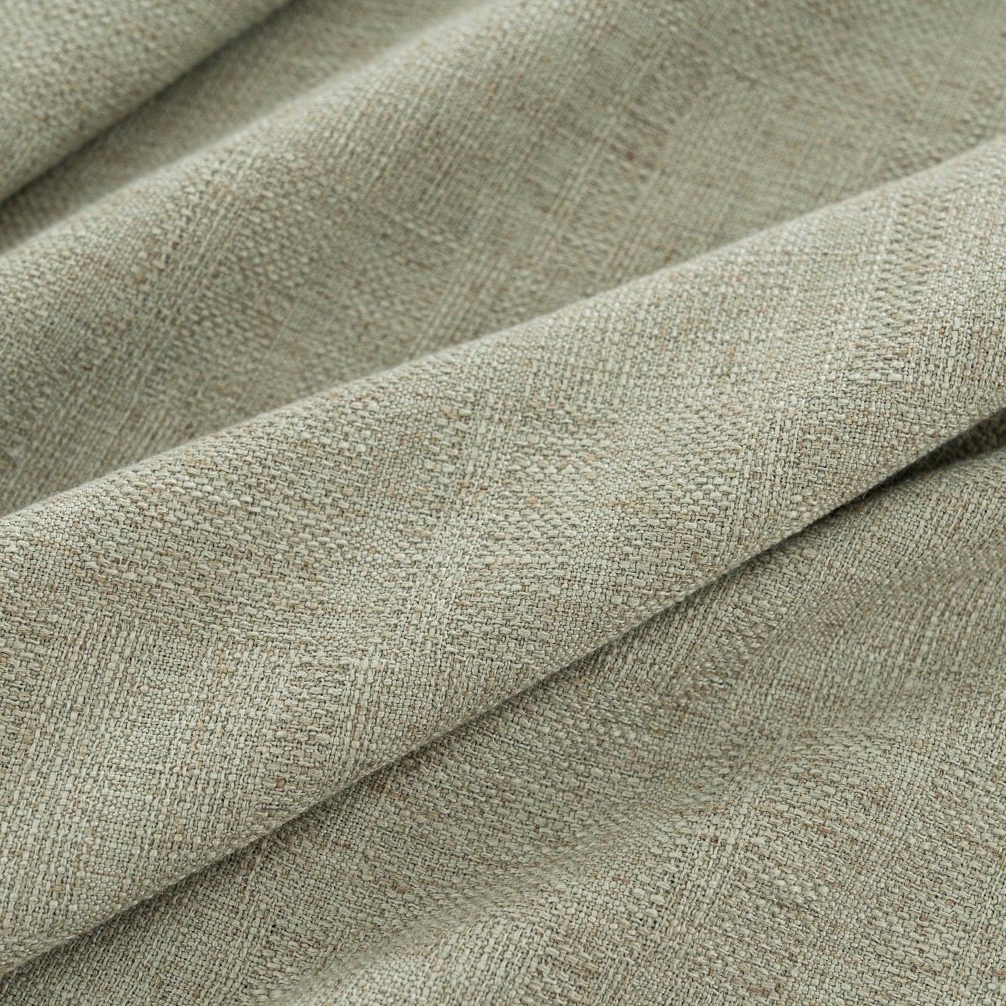 Bil Blended Linen Curtain Pleated