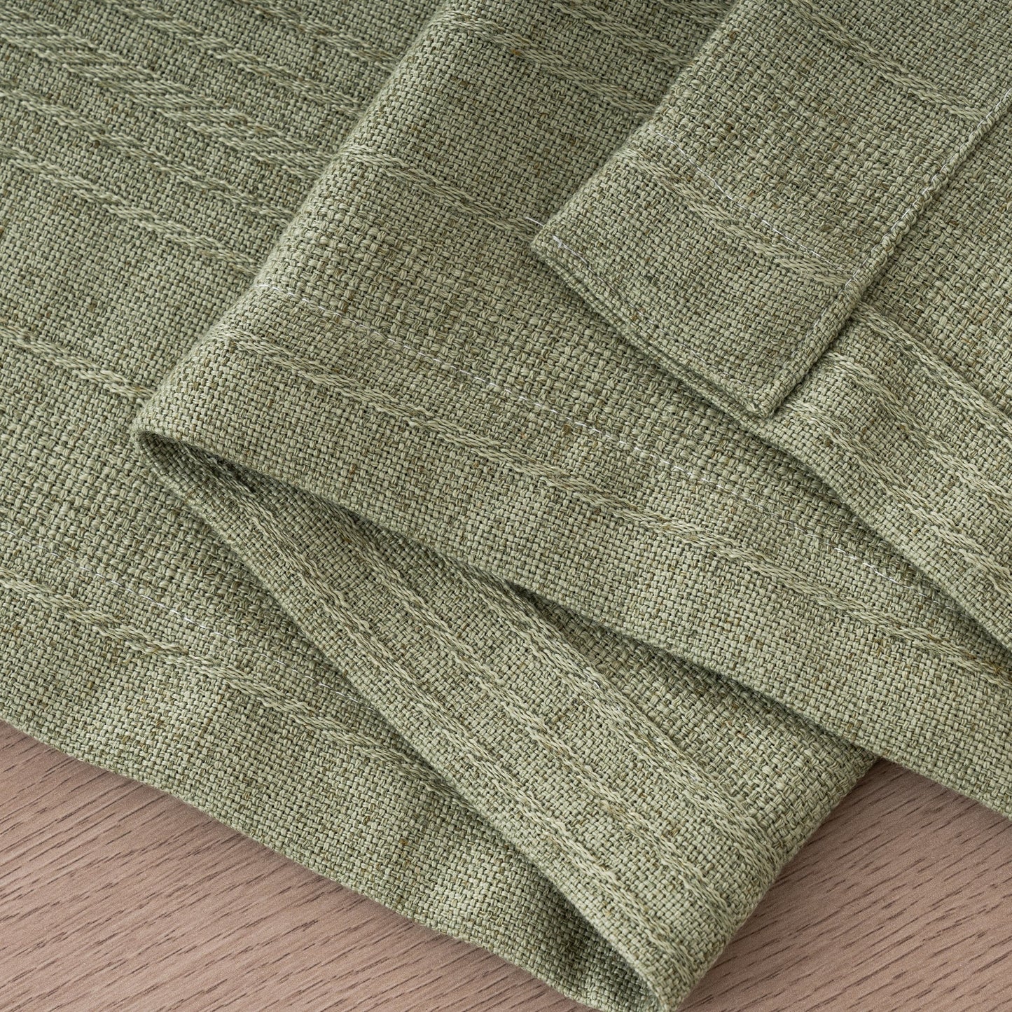 Lun Subtle Texture Linen Custom Curtain