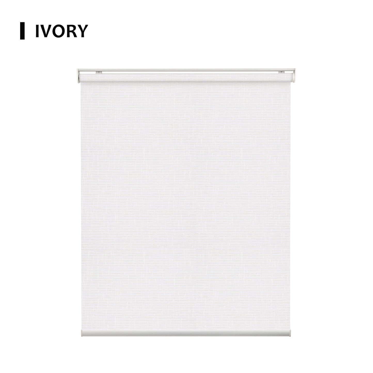 Motorized Light Filtering Roller Shades 70% Blackout Safari