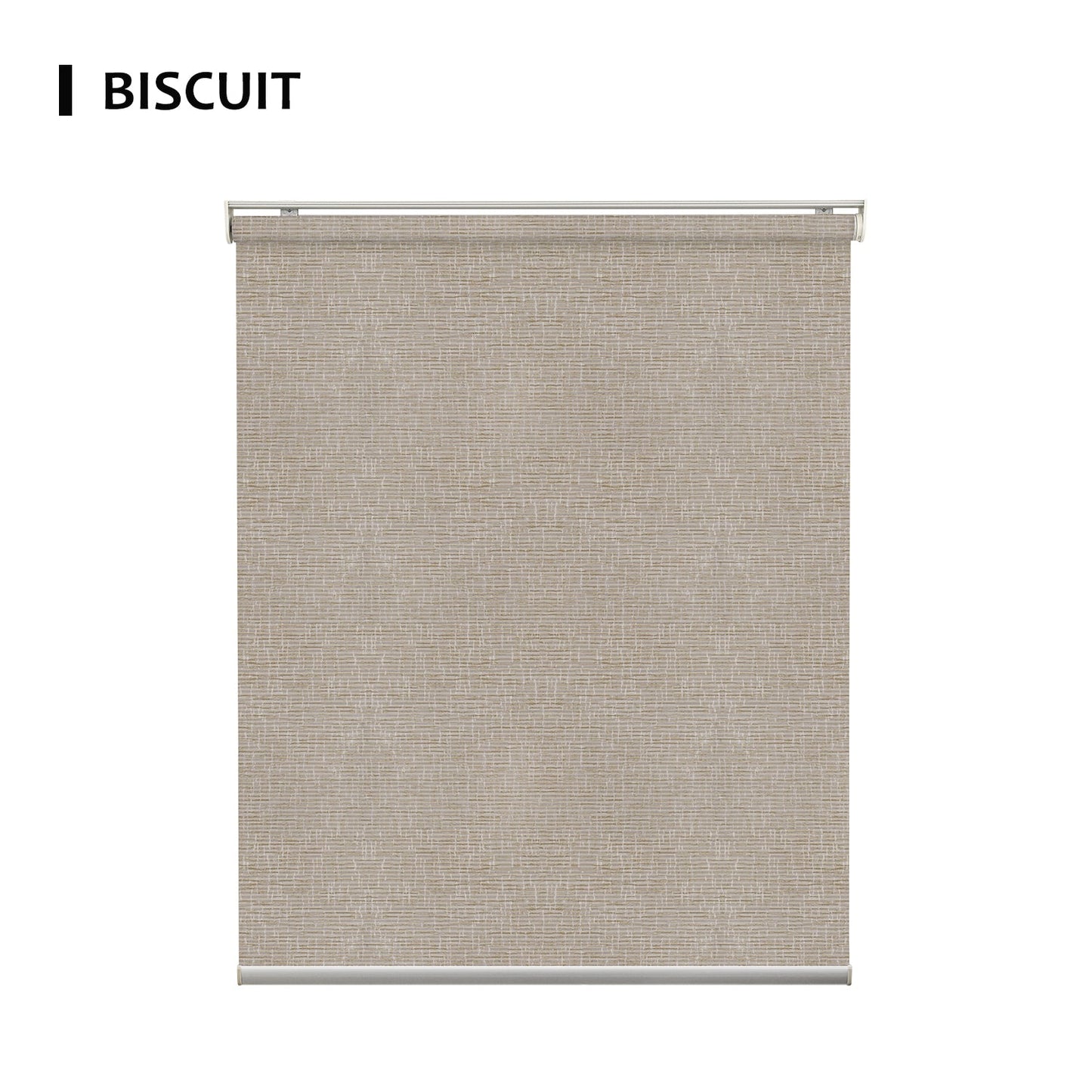 Motorized Light Filtering Roller Shades 70% Blackout Safari