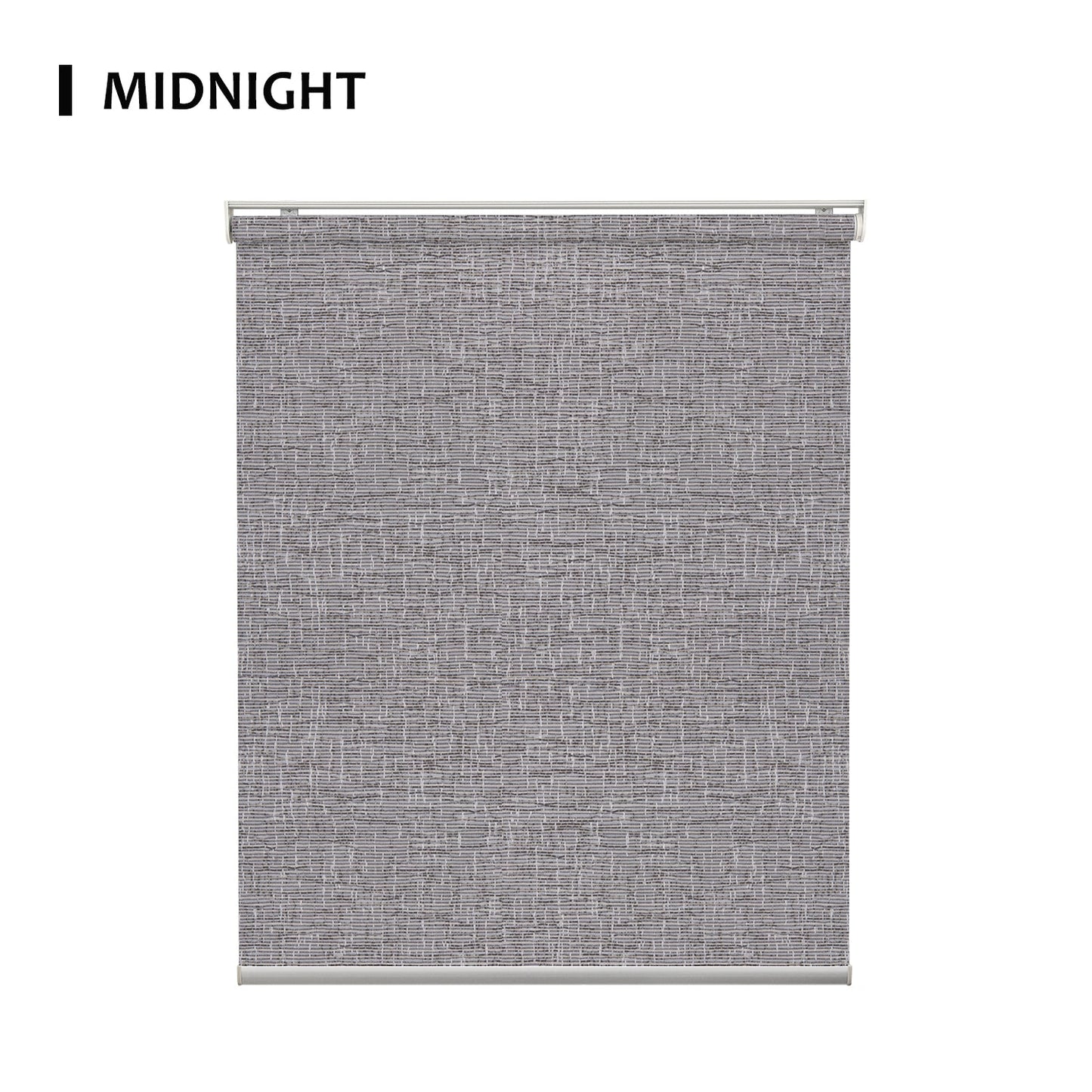 Motorized Light Filtering Roller Shades 70% Blackout Safari