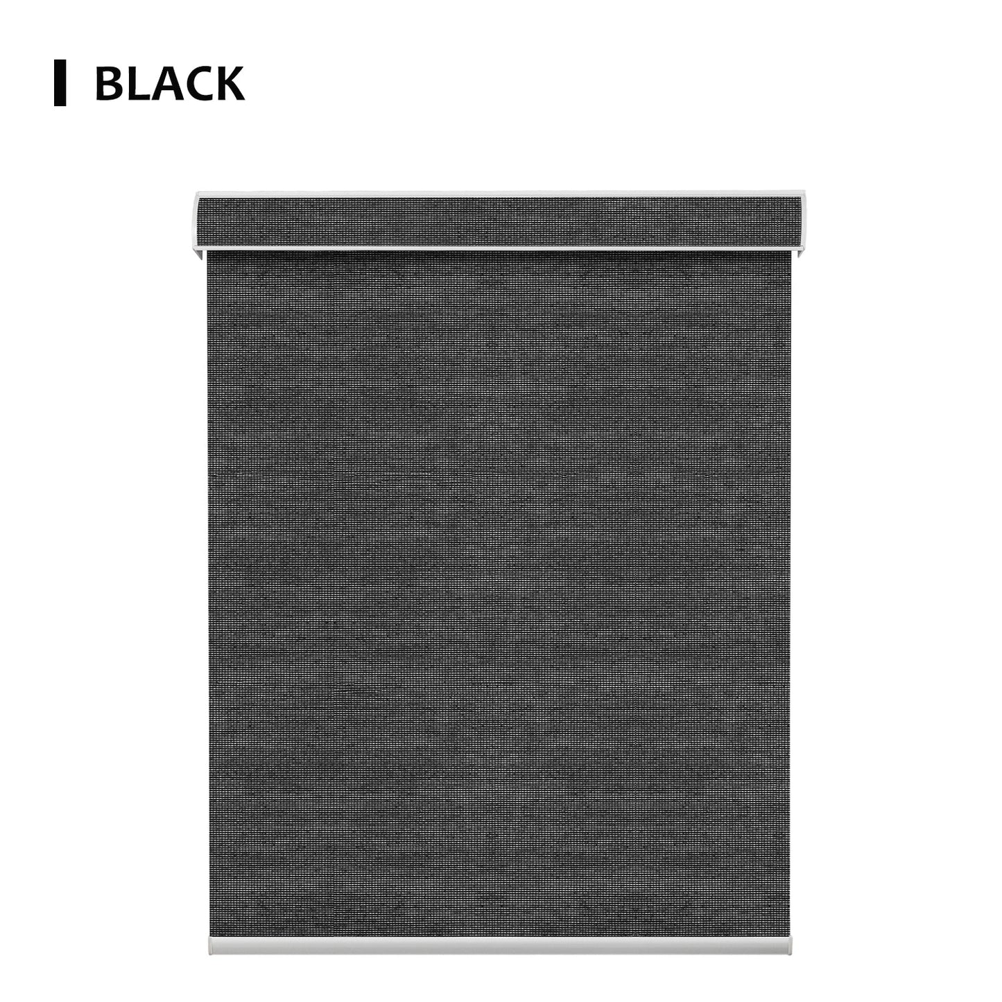 Motorized Light Filtering Roller Shades 50% Blackout PVC Free Sunscreen