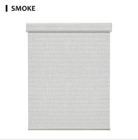 Hardwired Motorized Roller Shades 100% Blackout Safari