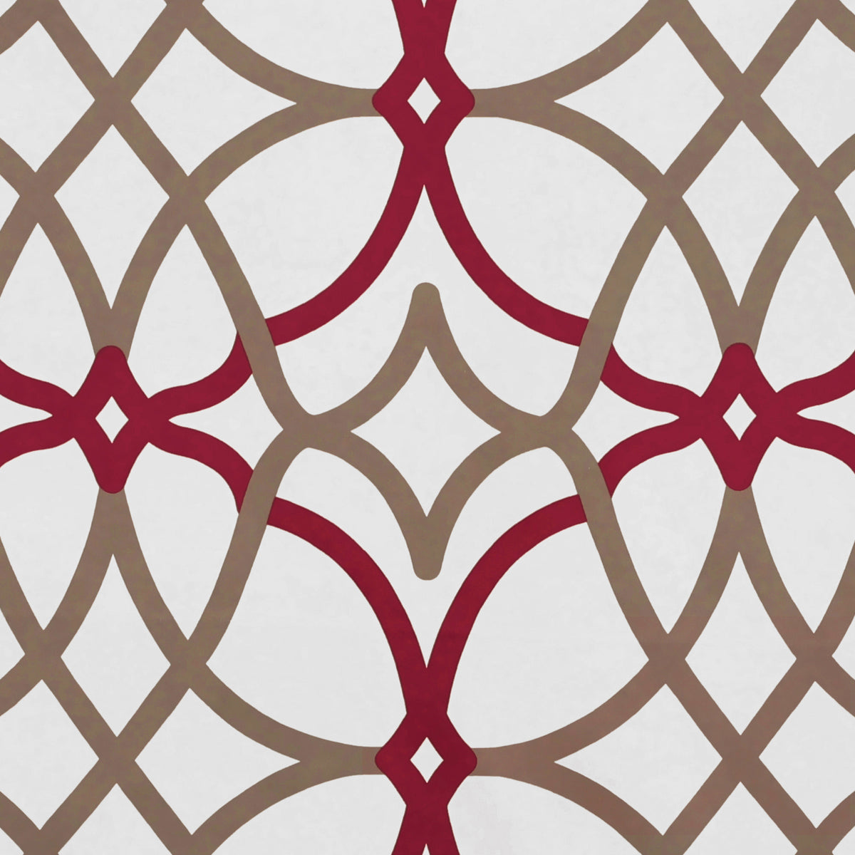 Smarcute Blockout Geo Printed Grommet Curtain - 2X 132x243cm