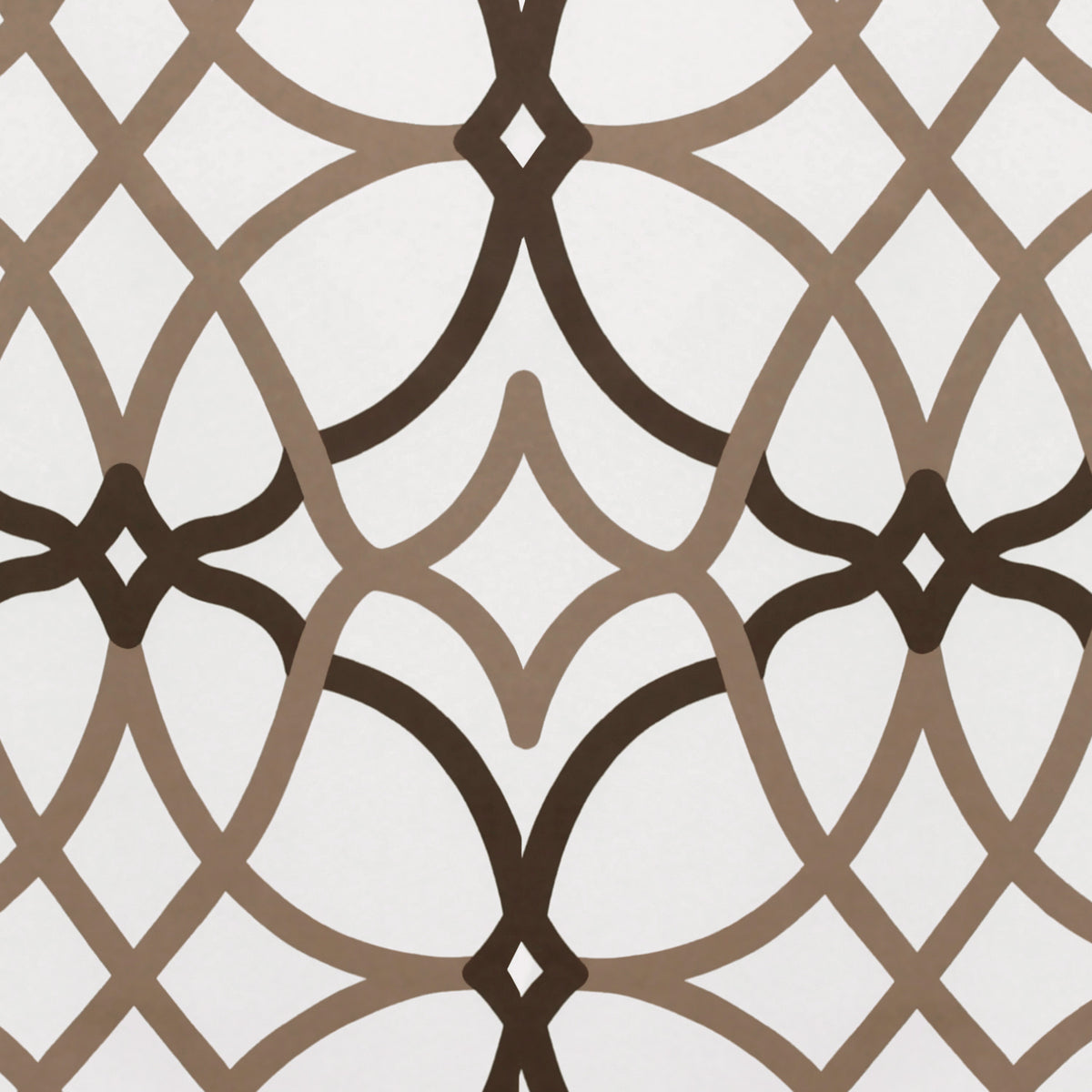Smarcute Blockout Geo Printed Grommet Curtain - 2X 132x243cm