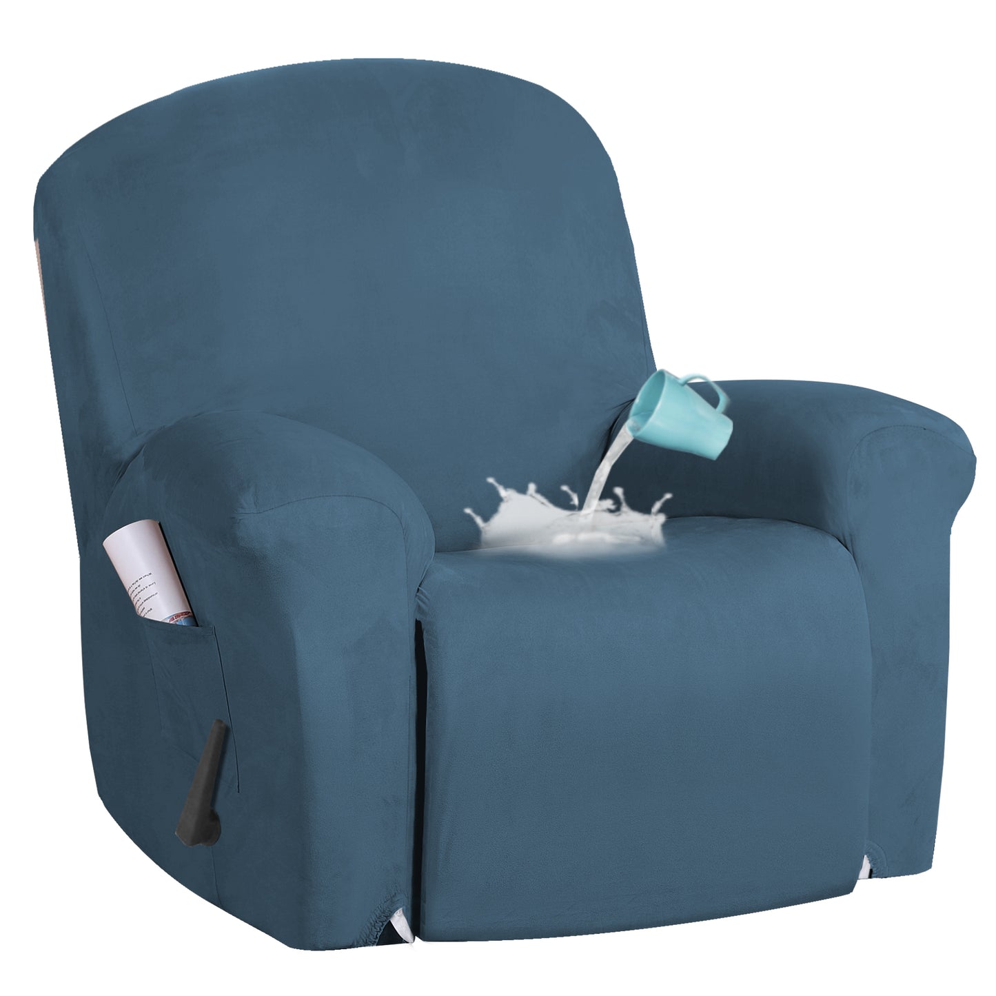 Recliner Cover Non Slip Stretch Suede Recliner Couch Covers Recliner Chair Cover