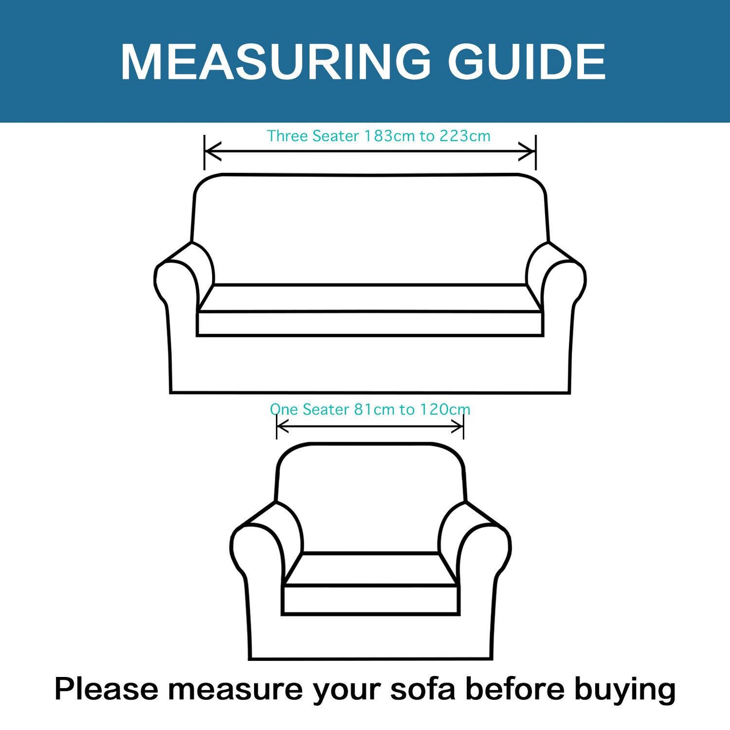 Stretch Sofa Covers for 1+3 Seater Lounge Cover Couch Covers Thick Slip covers