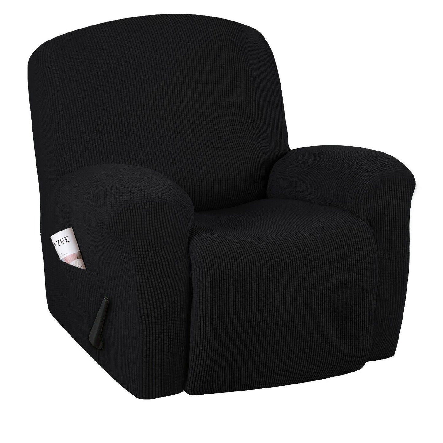 Stretch Recliner Cover 1-Piece Thick Soft Jacquard Recliner Chair Slip Cover