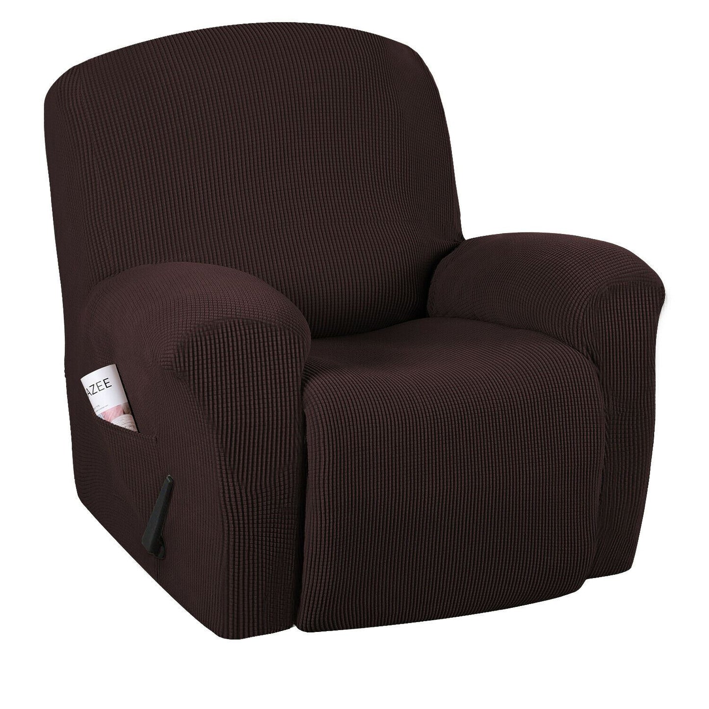 Stretch Recliner Cover 1-Piece Thick Soft Jacquard Recliner Chair Slip Cover