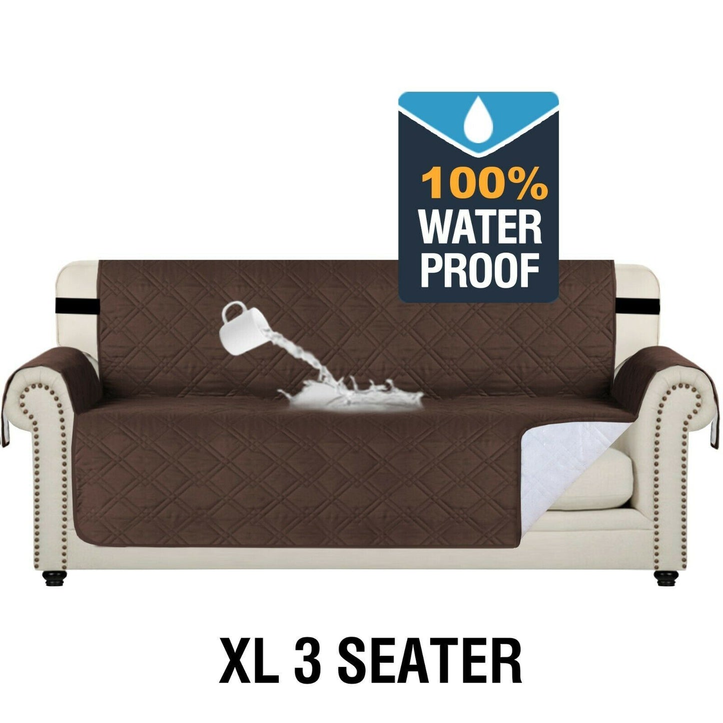 100% Waterproof Sofa Protector Cover Couch Covers for Dogs / Pets Sofa Covers