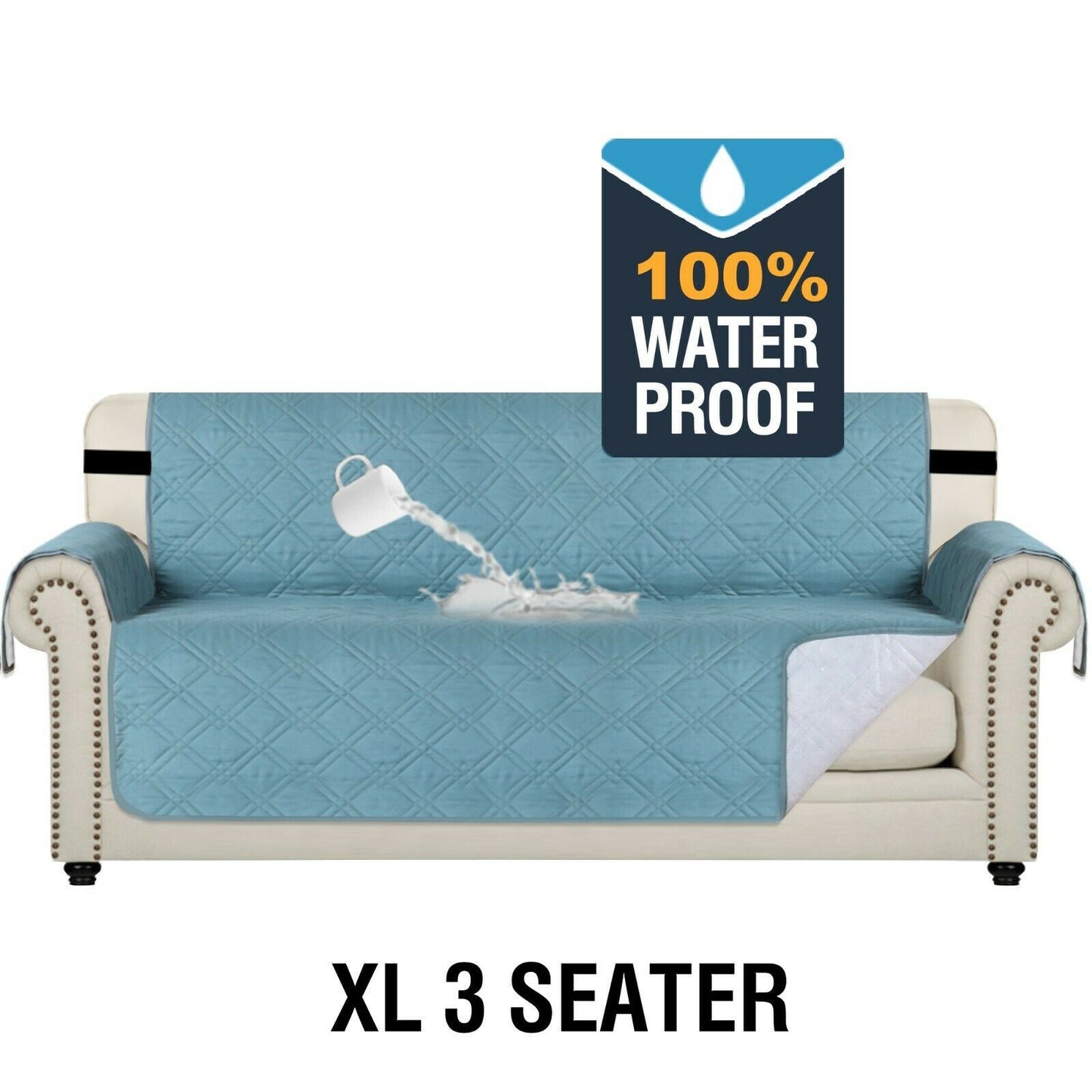 100% Waterproof Sofa Protector Cover Couch Covers for Dogs / Pets Sofa Covers