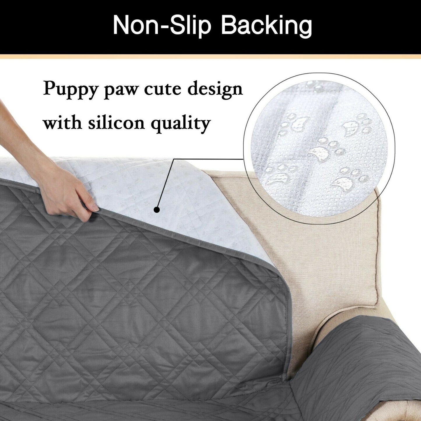 100% Waterproof Sofa Protector Cover Couch Covers for Dogs / Pets Sofa Covers