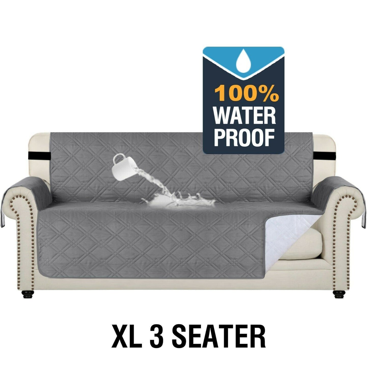 100% Waterproof Sofa Protector Cover Couch Covers for Dogs / Pets Sofa Covers