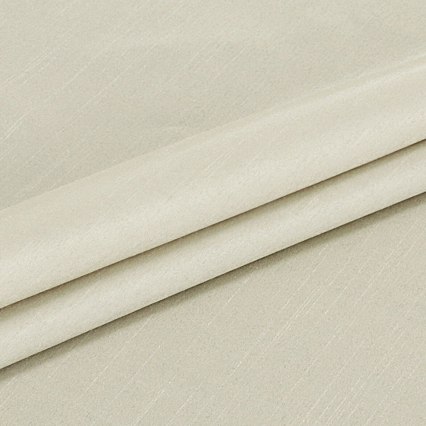 2x Faux Silk Curtains Light Reducing Draped Privacy Window Curtain Draperies