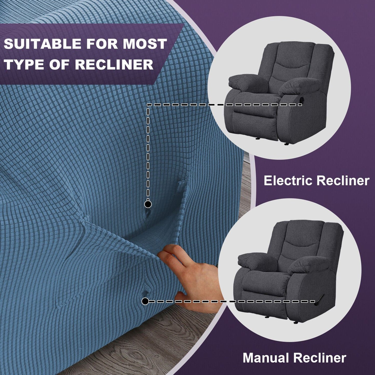 Stretch Sofa Covers Couch Covers Furniture Slipcovers Non Slip Spandex Jacquard