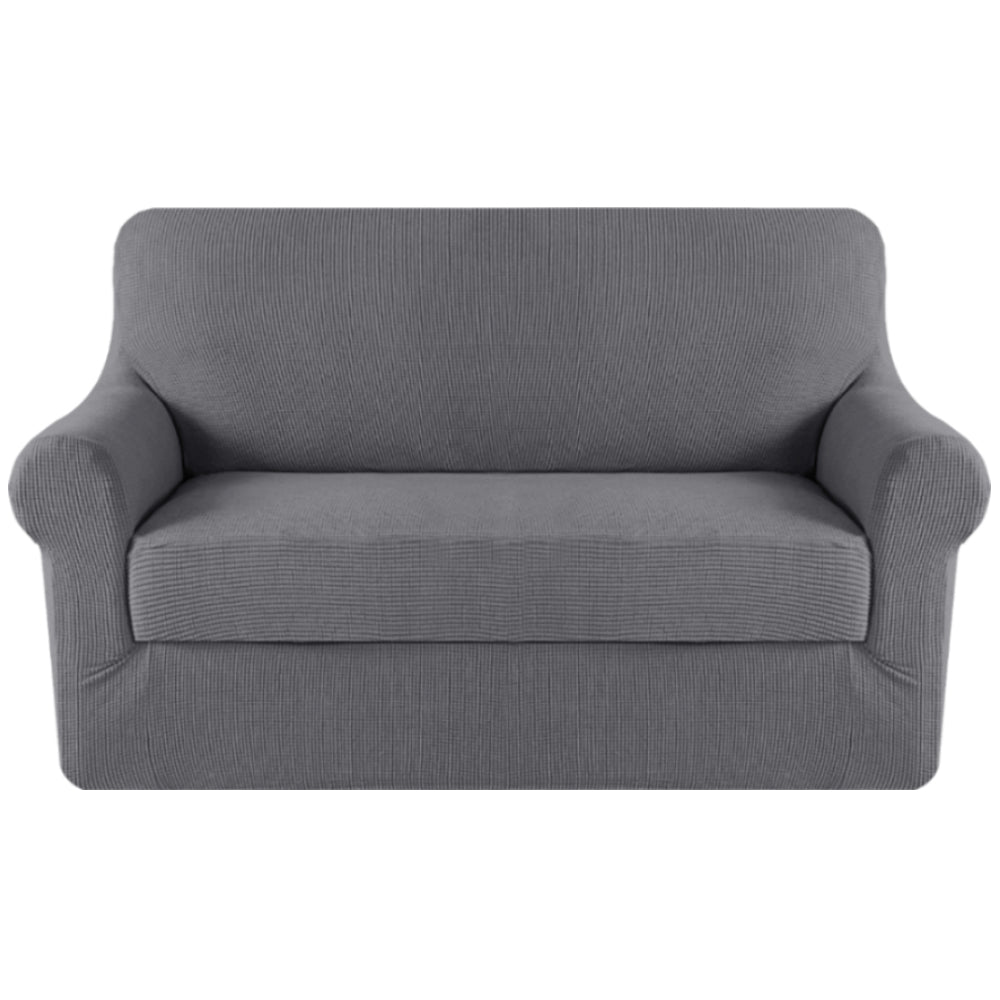 2 Pieces Stretch Sofa Covers Couch Covers Sofa Slip Covers Form Fit 1/2/3 Seater