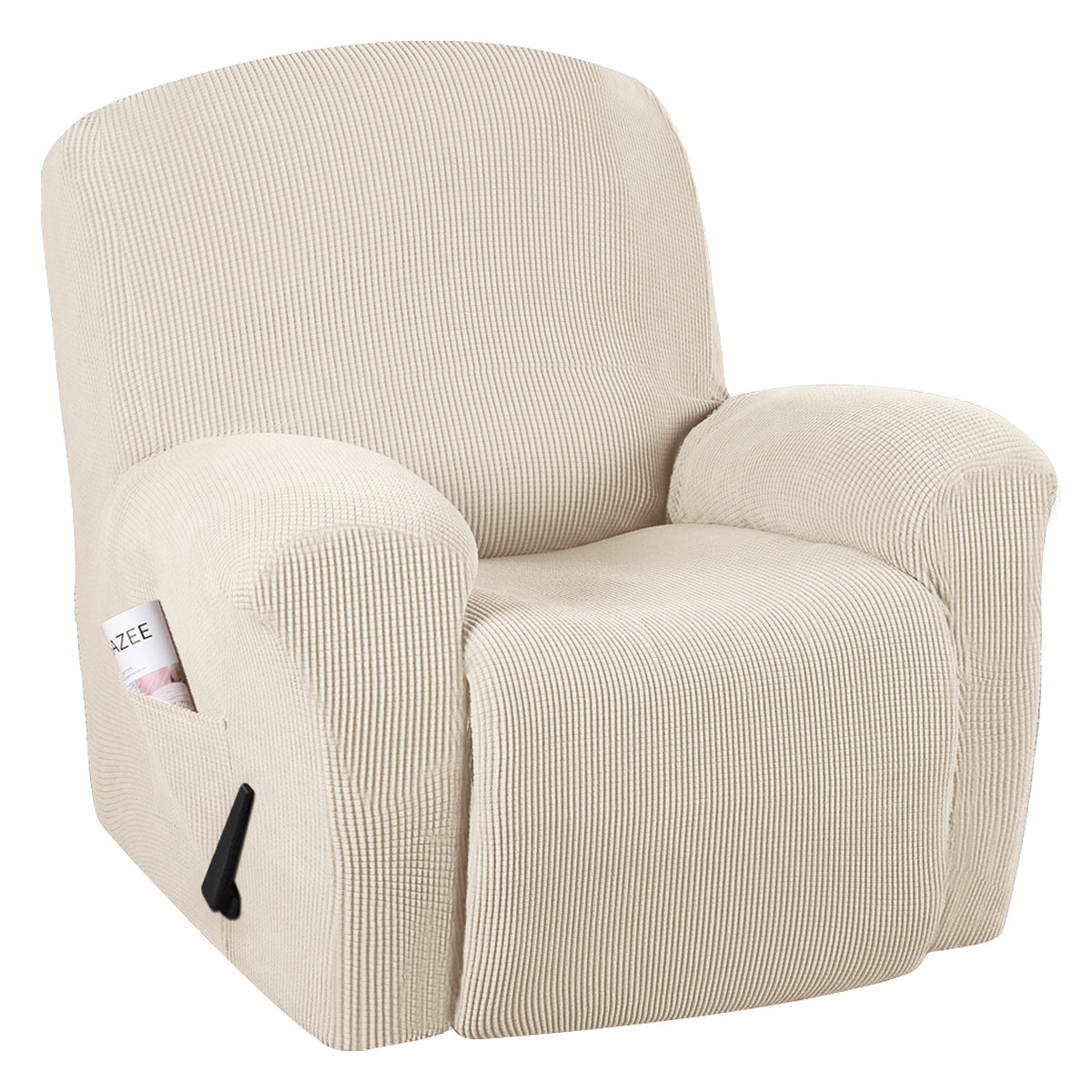Stretch Recliner Cover 1-Piece Thick Soft Jacquard Recliner Chair Slip Cover