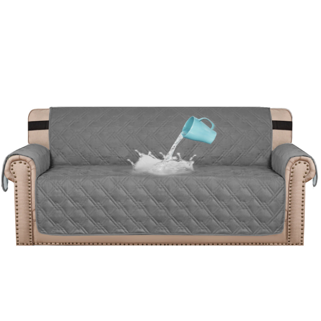 100% Waterproof Sofa Covers Couch Covers Slip Covers for Dogs with Strap 1/2/3/4