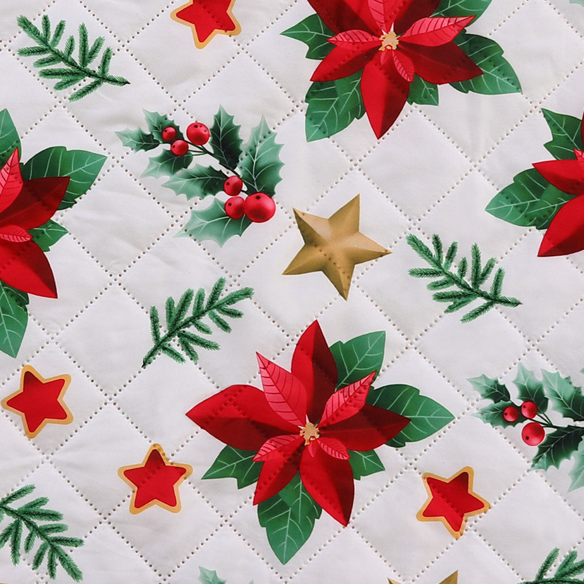 Smarcute 1 Seater Christmas Armchair Cushion with Straps