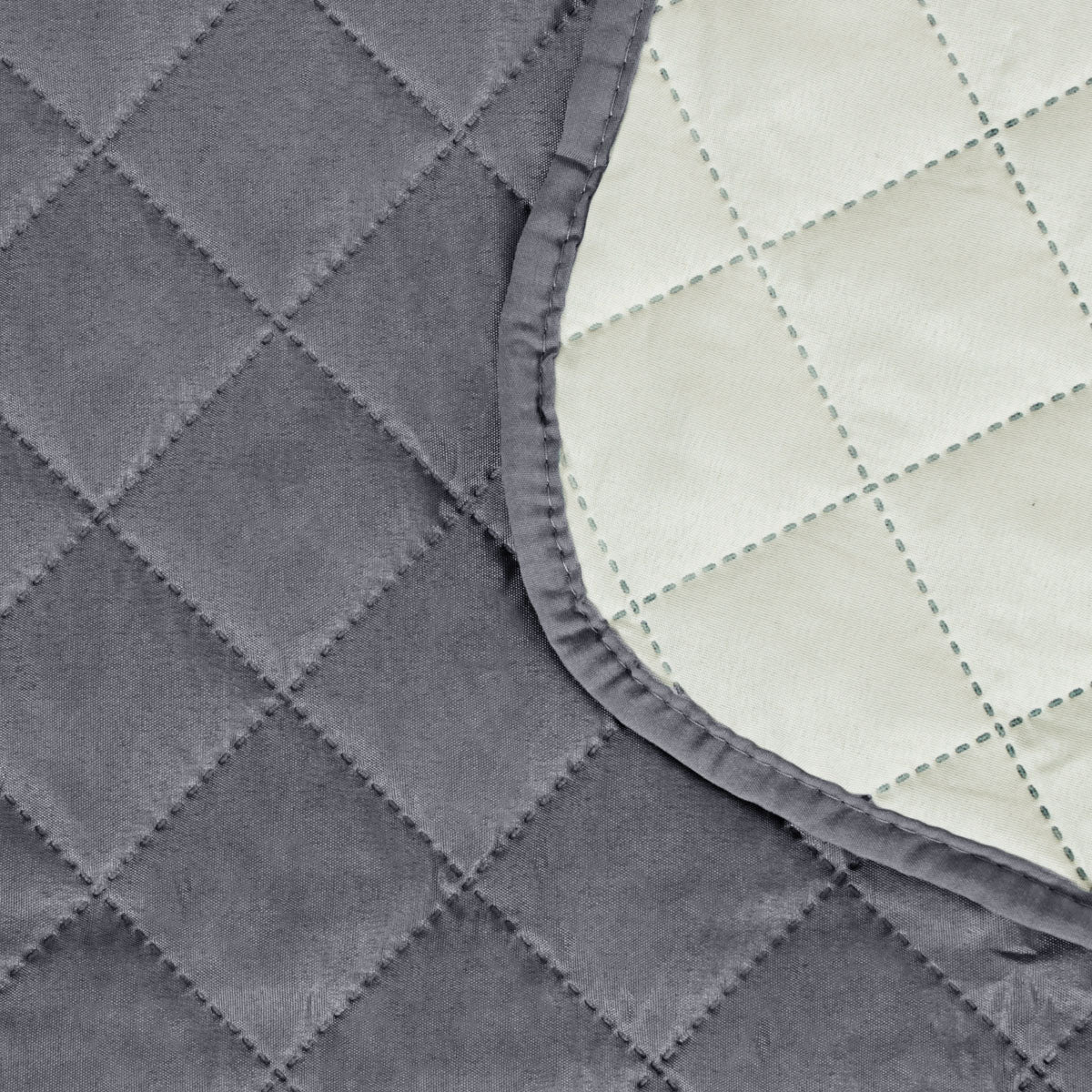 Smarcute 1 Seater Quilted Reversible Sofa Cushion with Straps