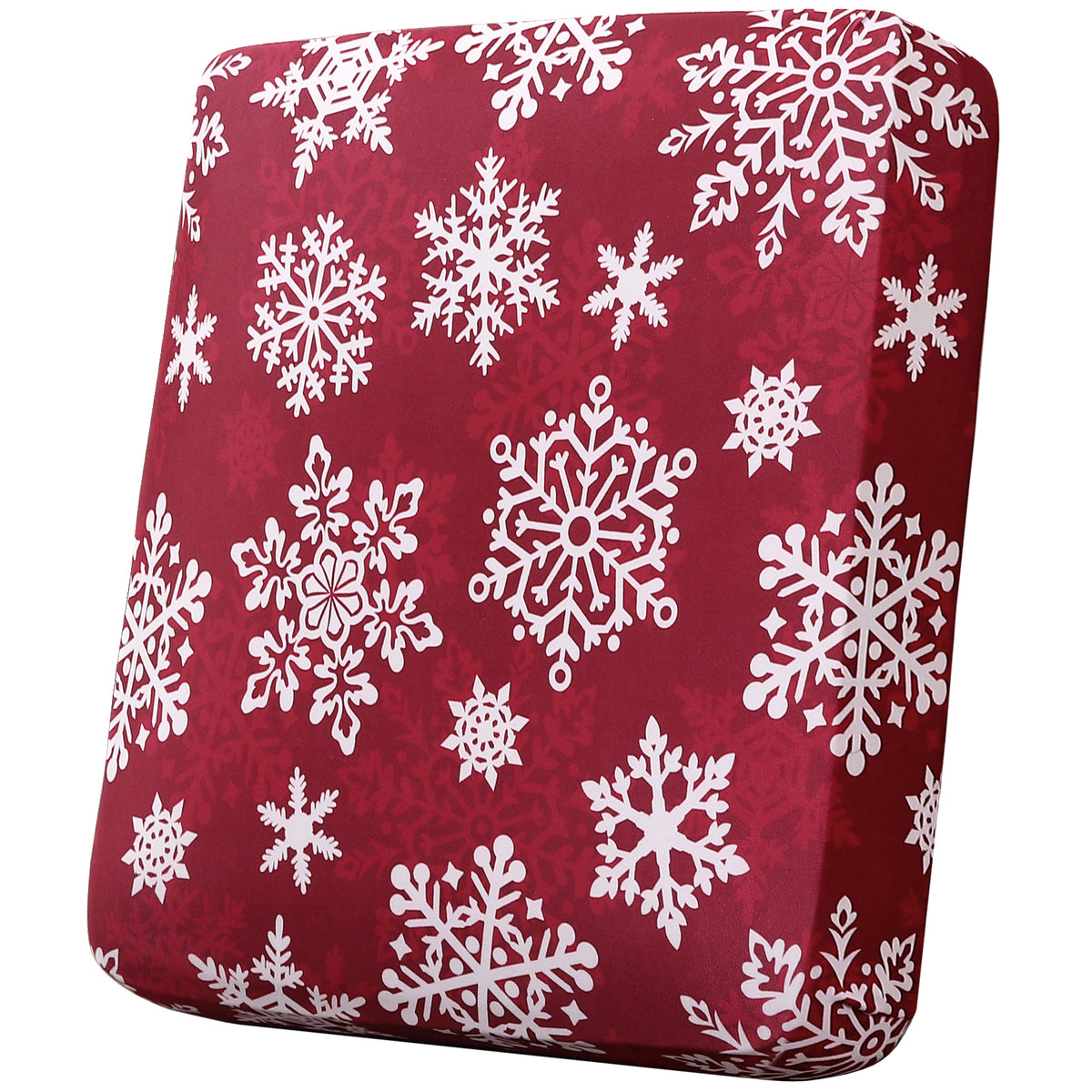 Smarcute 1 Piece Christmas Velvet Sectional Cushion Seat Cover