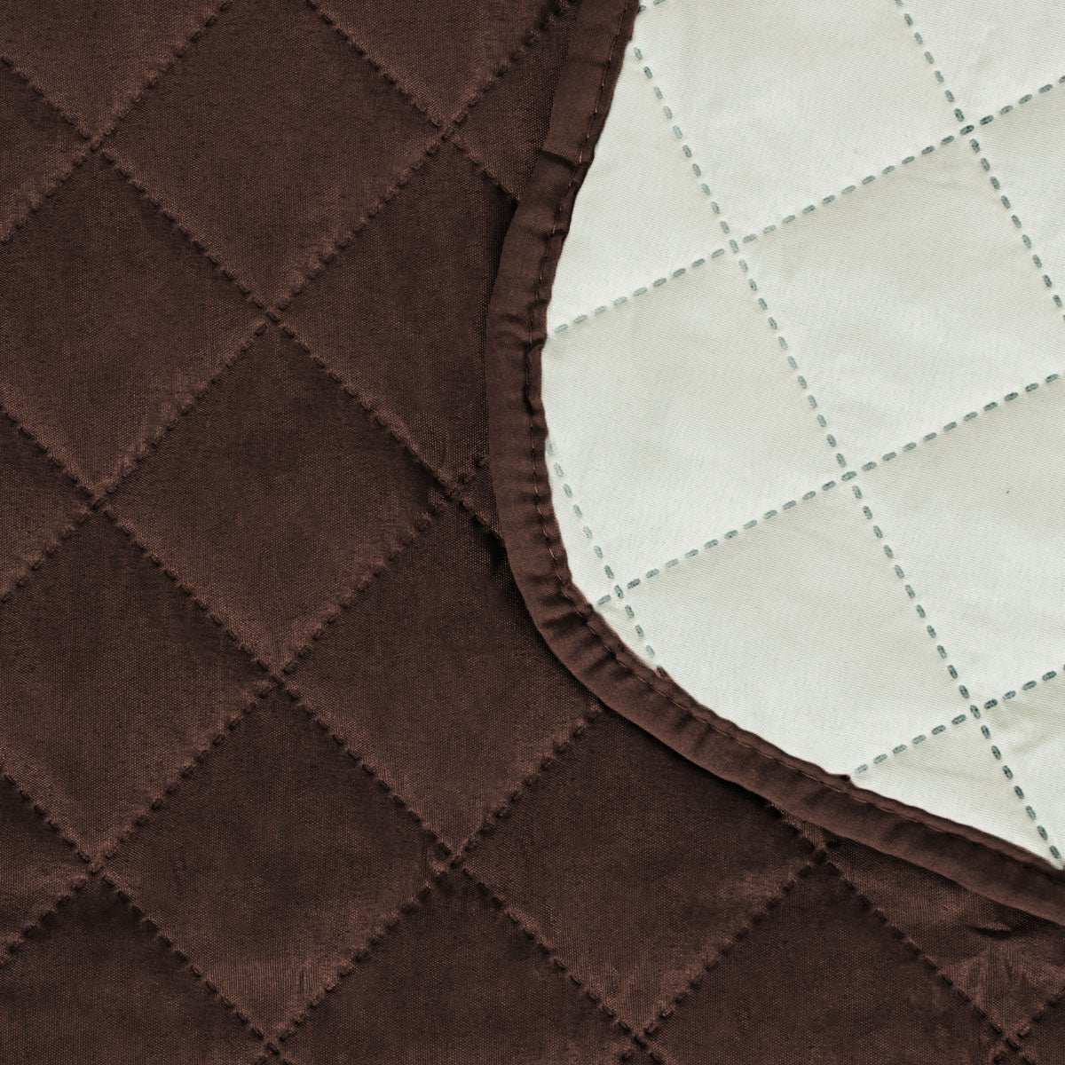 Smarcute 2 Seater Quilted Reversible Sofa Cushion with Straps