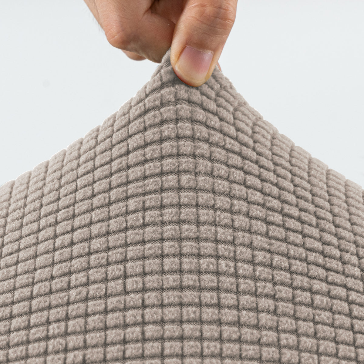Smarcute 4 Seater High Stretch Jacquqard Textured Sofa Cover