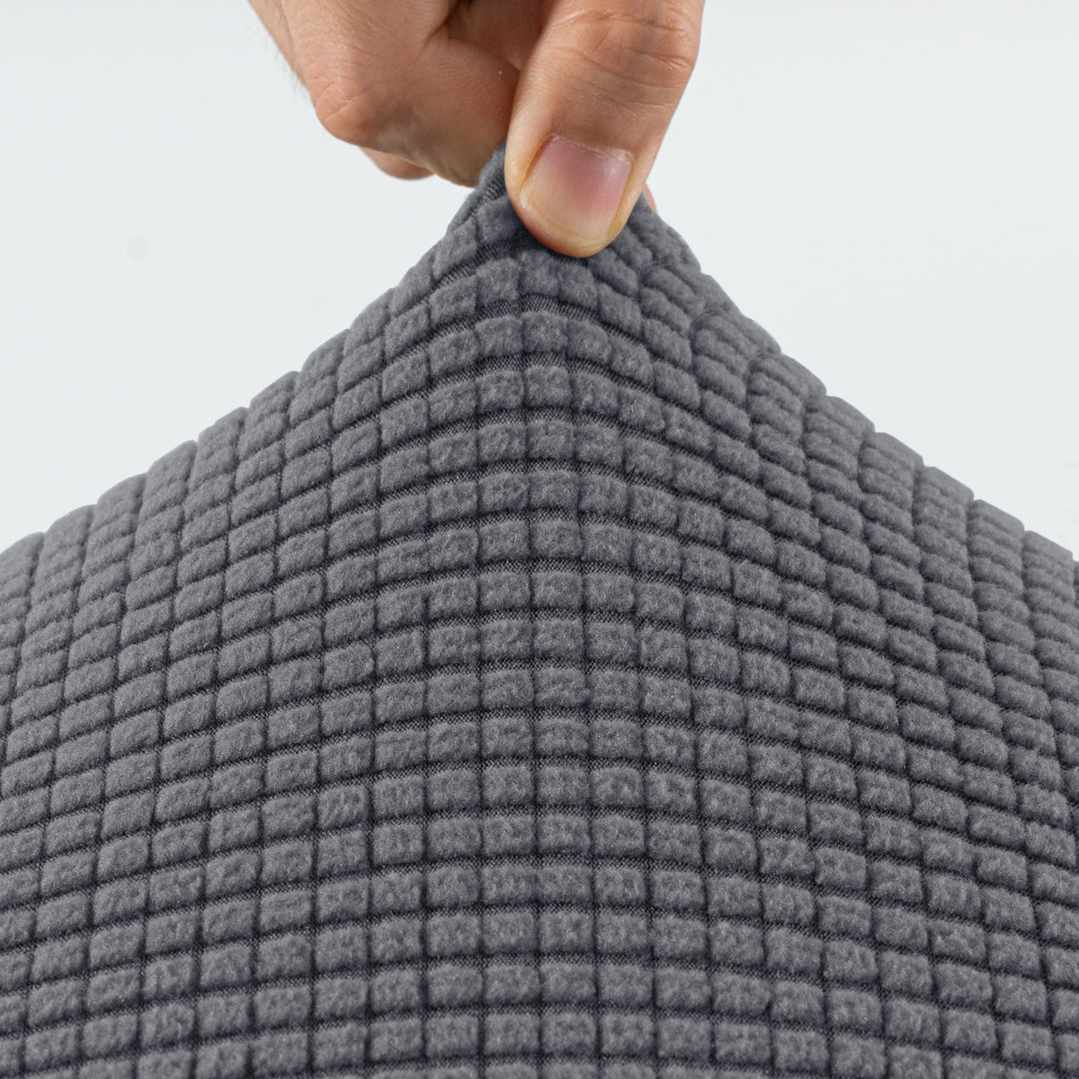 Smarcute 2 Seater High Stretch Jacquqard Textured Sofa Cover