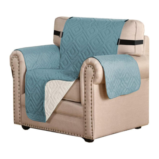 Smarcute 1 Seater Reversible Non-Slip Sofa Cushion with Straps