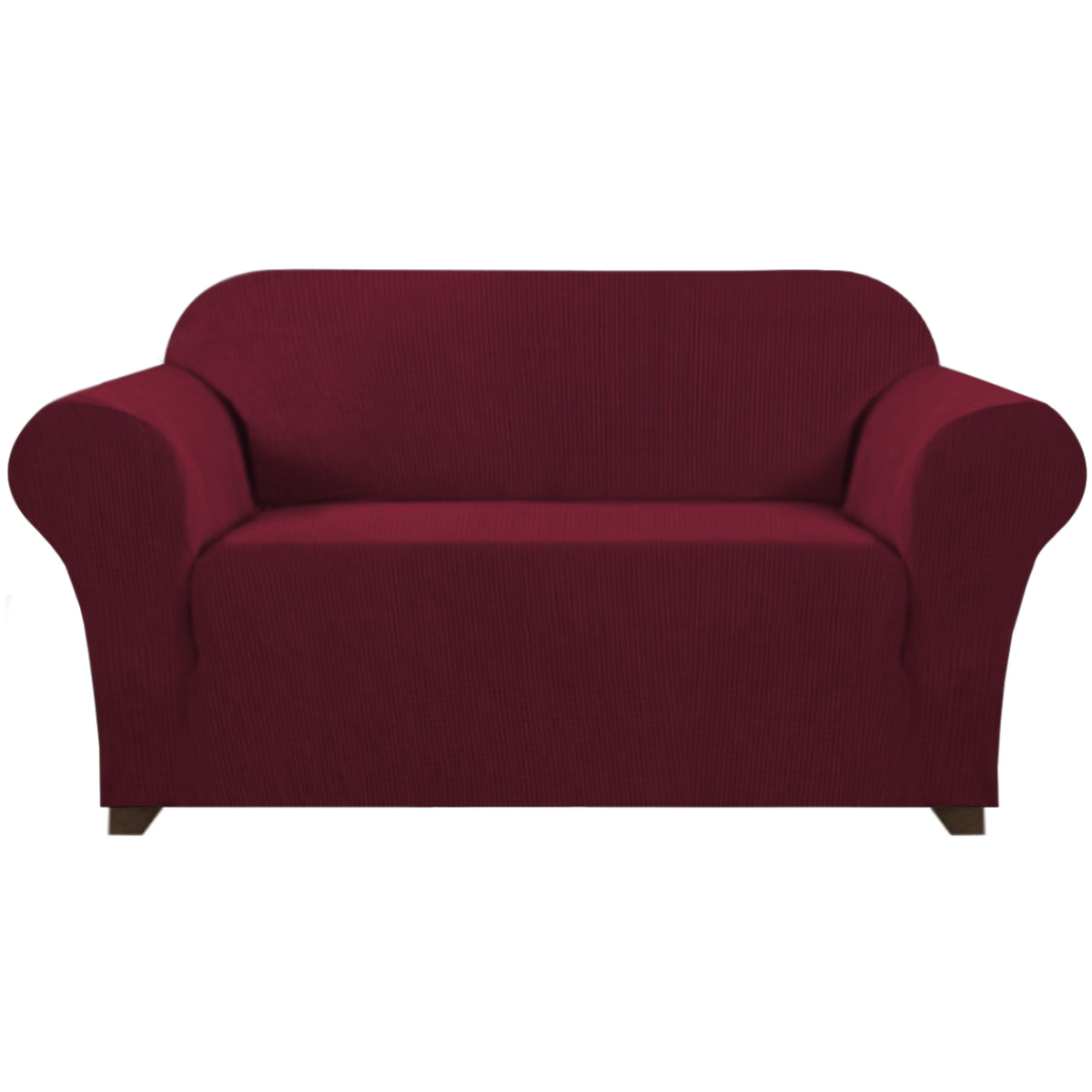 Smarcute 2 Seater High Stretch Jacquqard Textured Sofa Cover