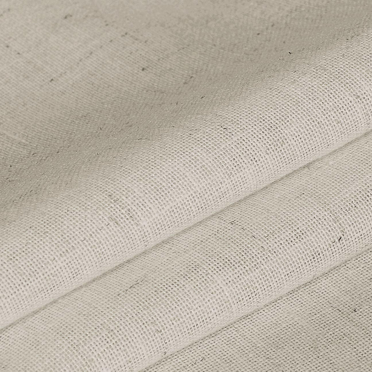 Smarcute Linen Blended Rod Pocket Curtain - 2X 132x213cm