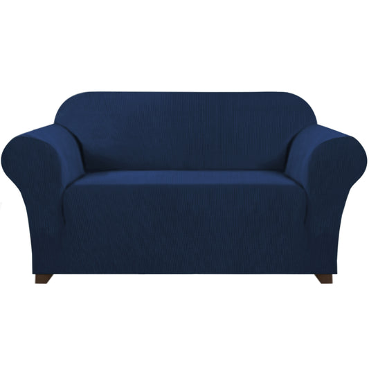 Smarcute 2 Seater High Stretch Jacquqard Textured Sofa Cover