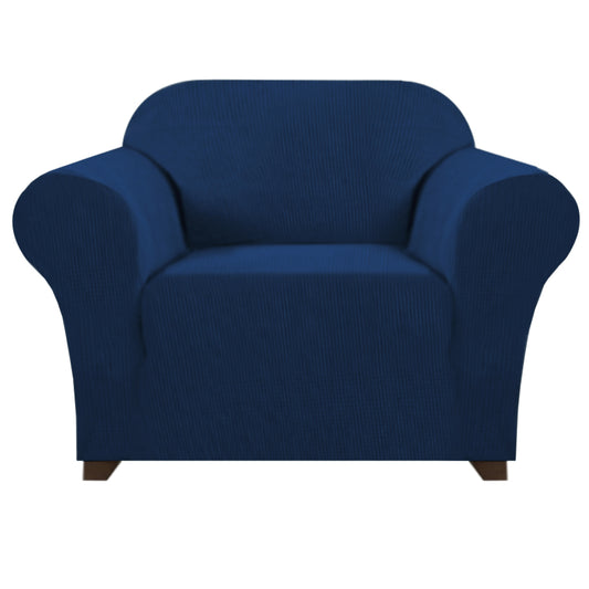 Smarcute 1 Seater High Stretch Jacquqard Textured Sofa Cover