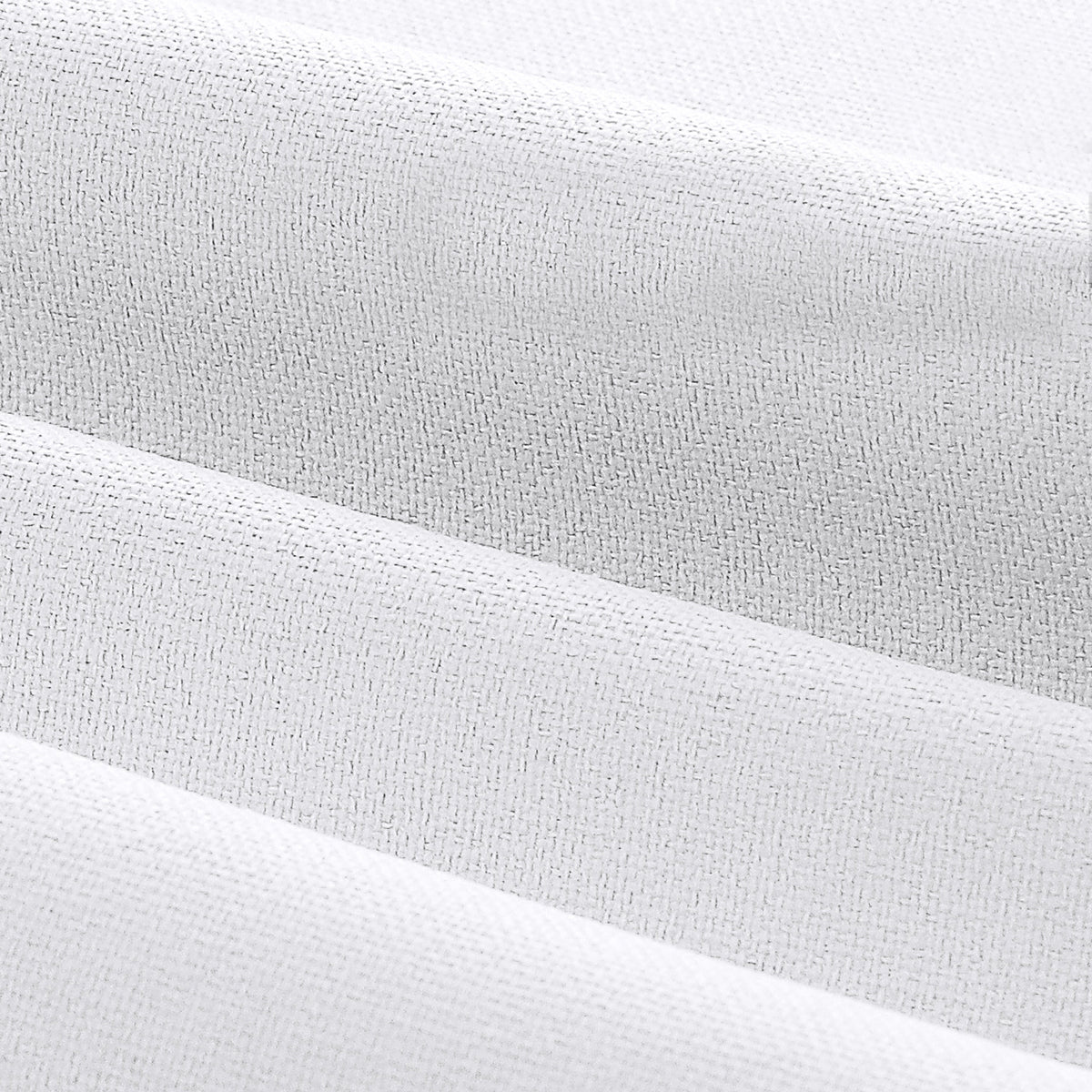 Smarcute Blockout Linen Textured Eyelet Curtain - 2X 132x243cm