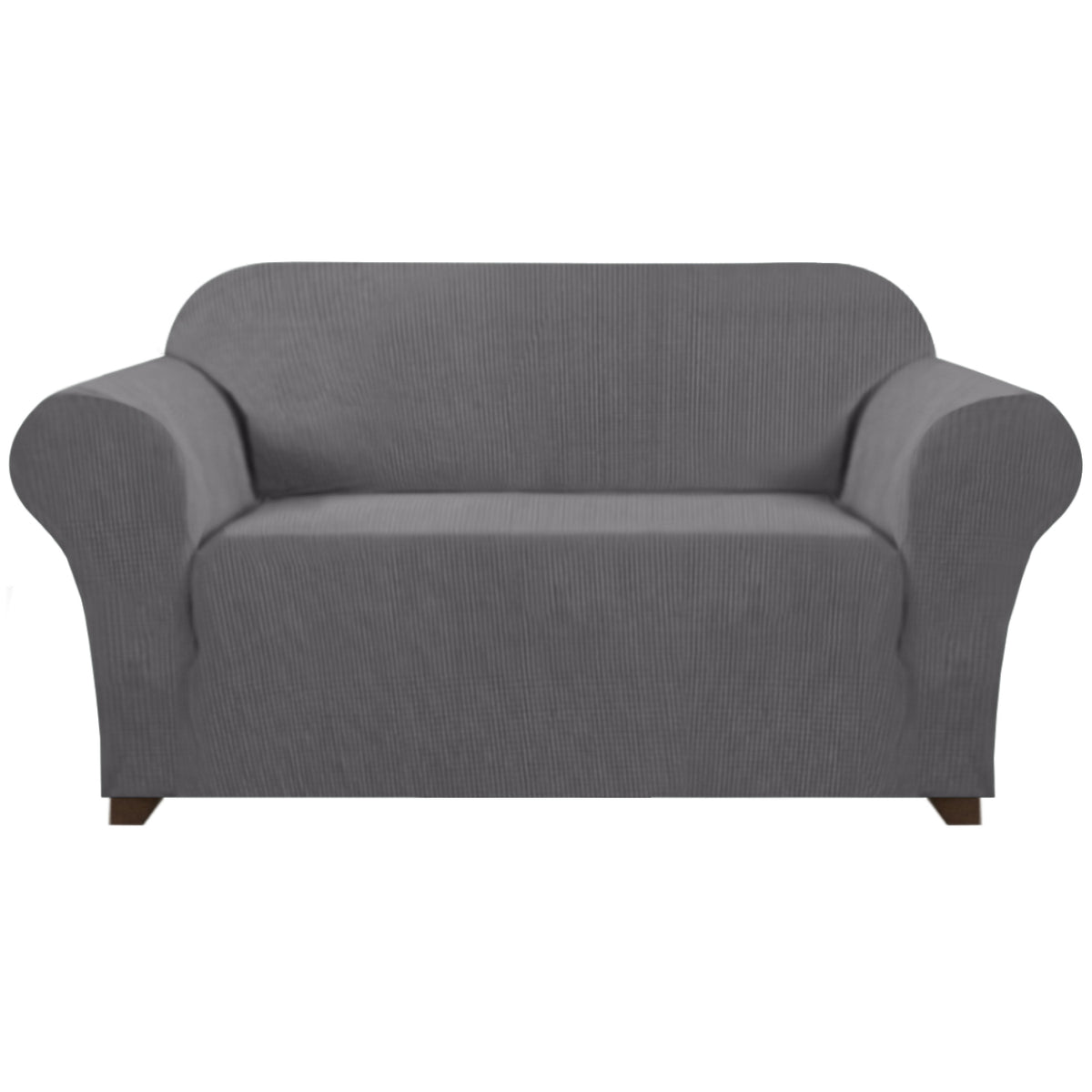Smarcute 2 Seater High Stretch Jacquqard Textured Sofa Cover