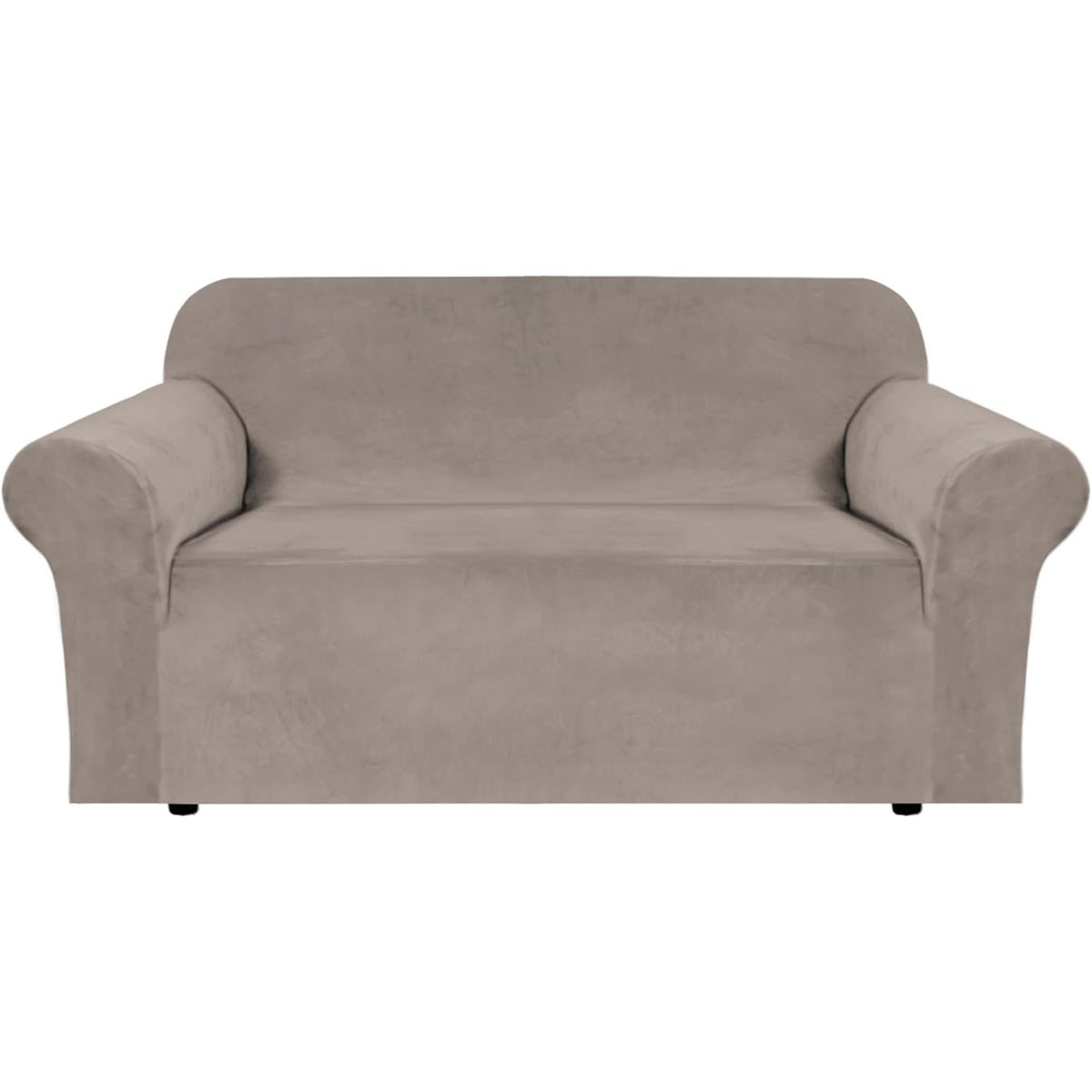 Smarcute 2 Seater Velvet Sofa Cover Stretch Thick Plush Fabric