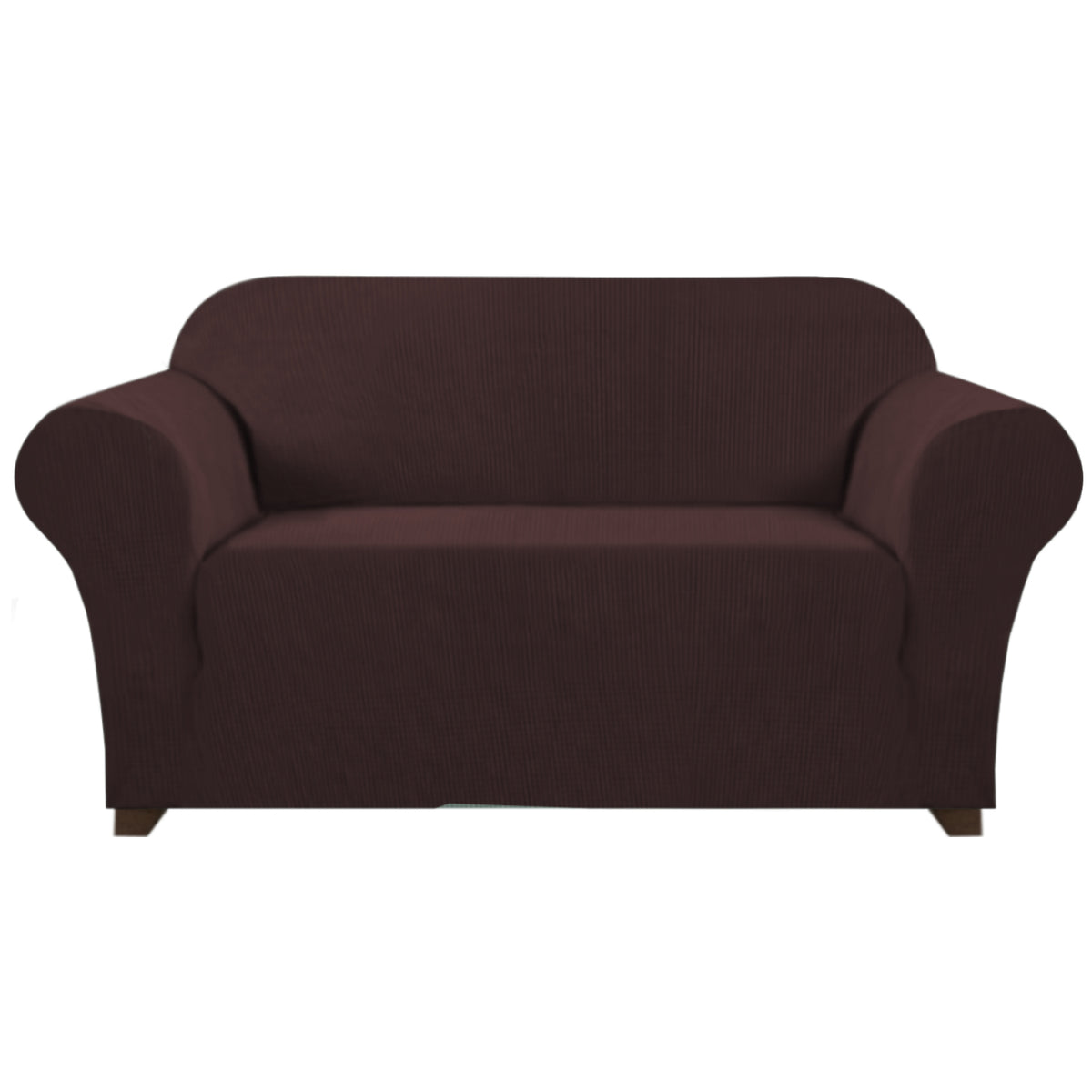 Smarcute 2 Seater High Stretch Jacquqard Textured Sofa Cover