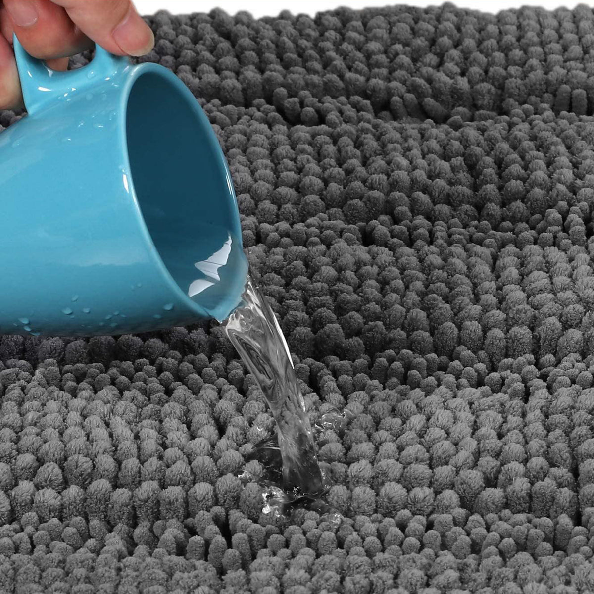 Smarcute Chenille Non-slip Bath Mat - 50x81cm