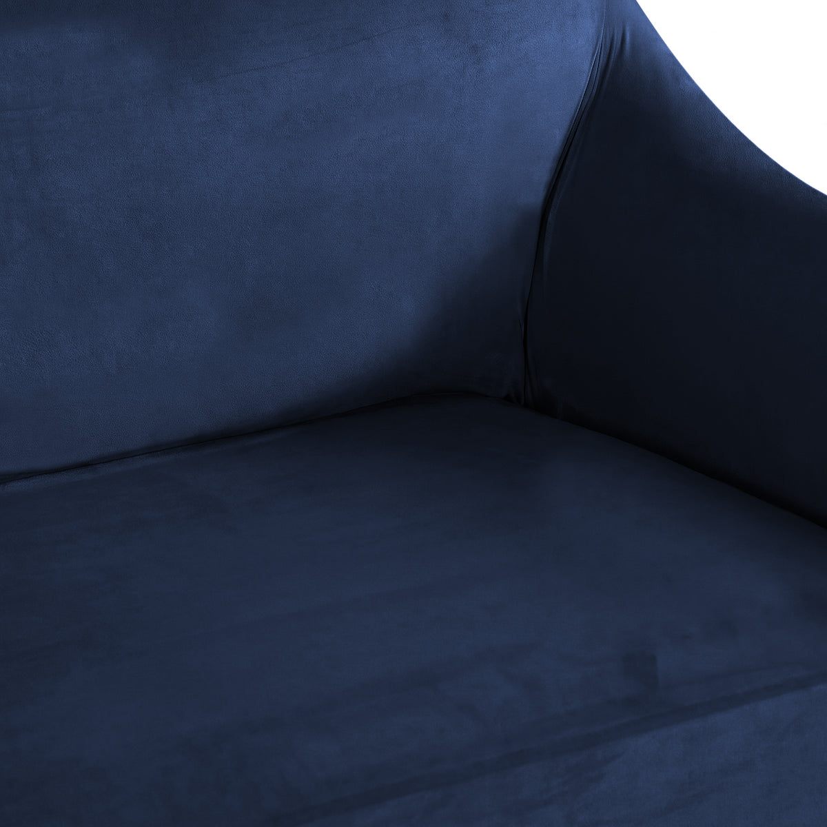Smarcute 1 Seater Stretch Suede Soft Luxurious Fabric Sofa Cover