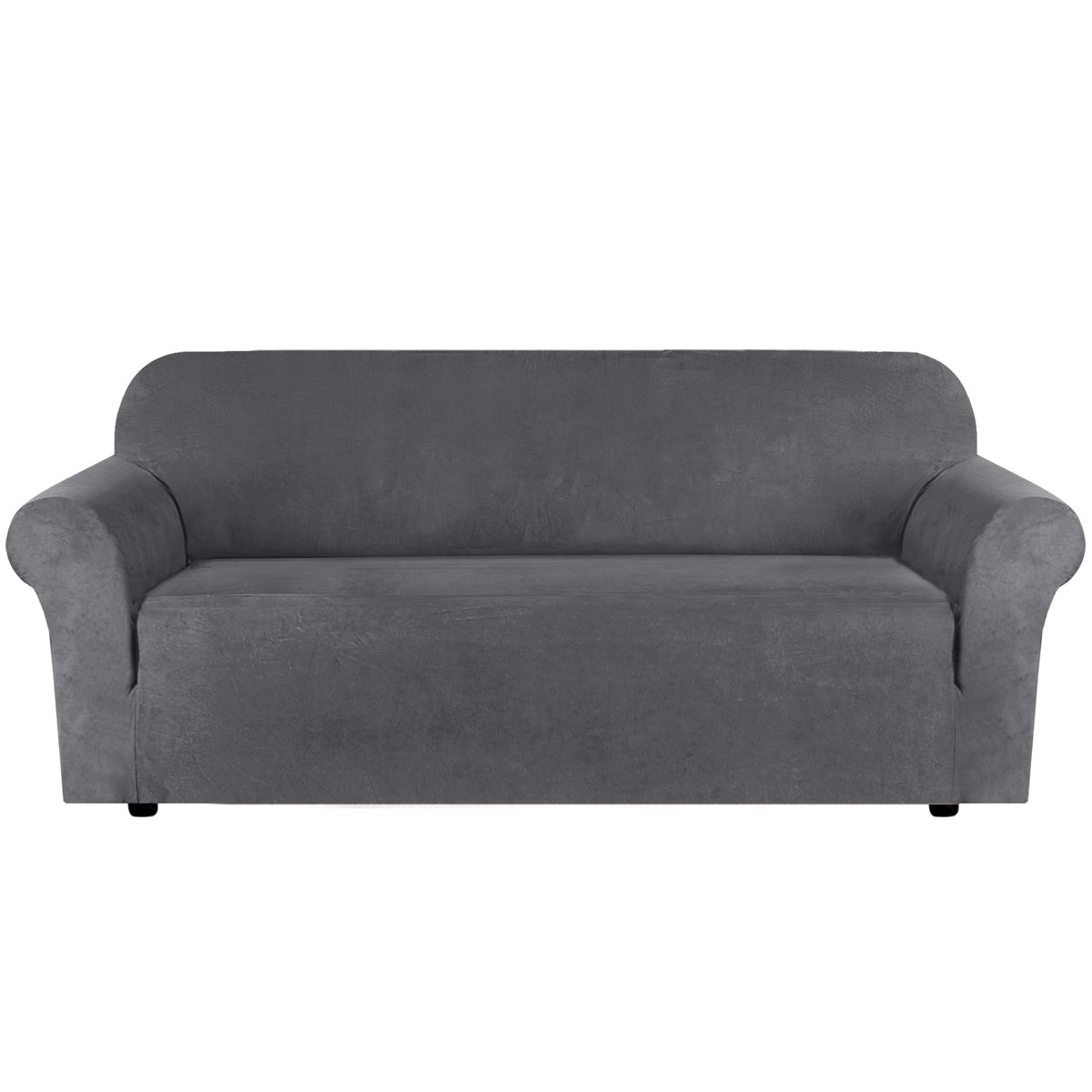 Smarcute 4 Seater Stretch Suede Soft Luxurious Fabric Sofa Cover